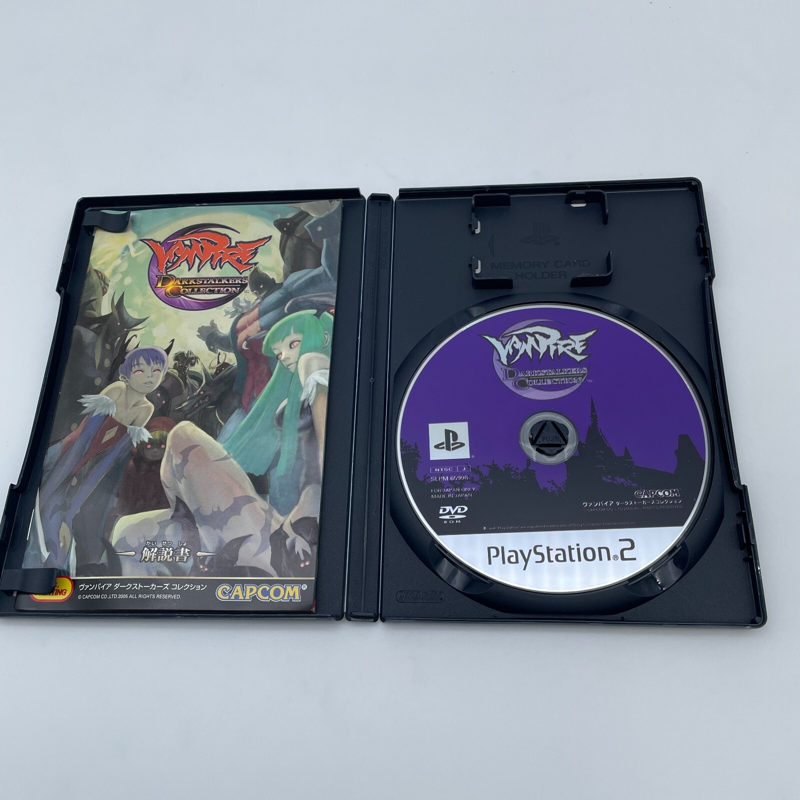 PS2 Vampire Darkstalkers Collection PlayStation 2 CAPCOM Japan Import