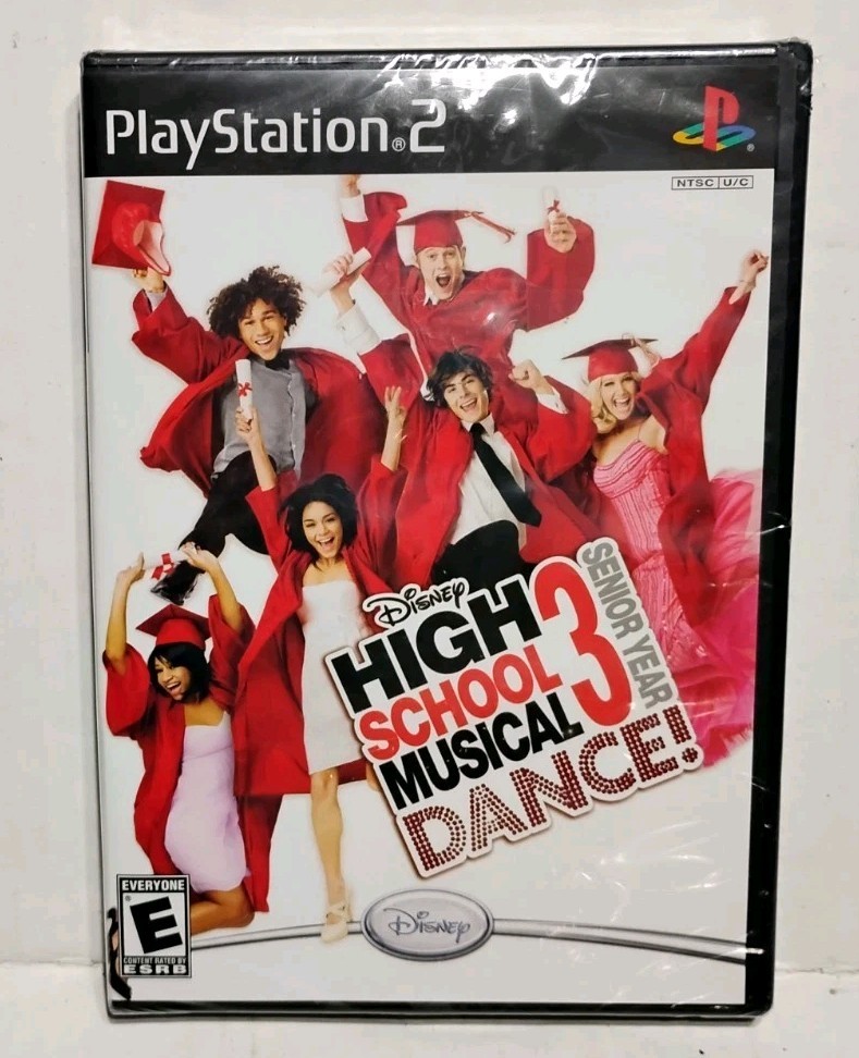 Disney High School Musical 3 -Senior Year Dance Game (Sony PS2, 2009) SEALED
