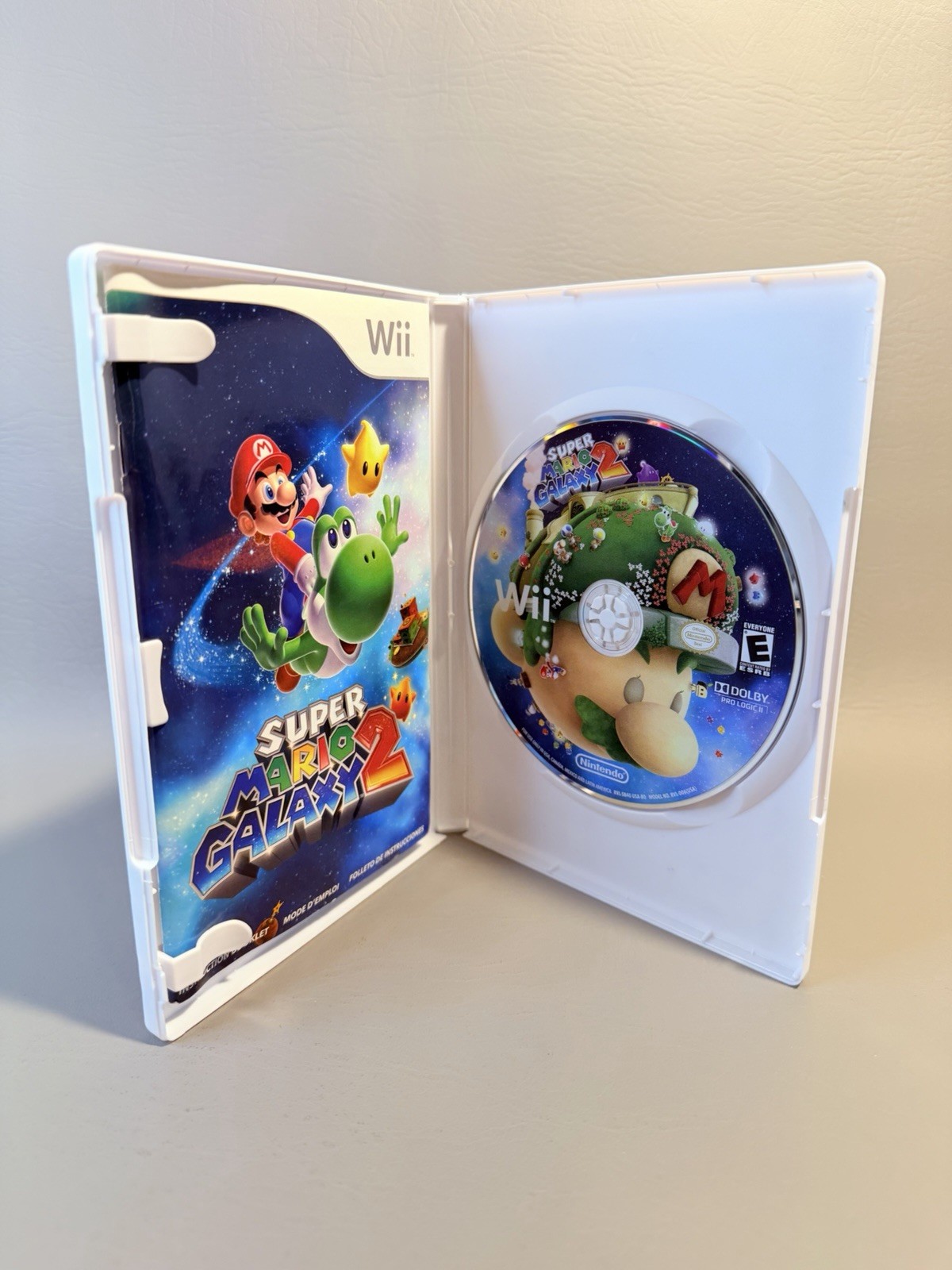 Super Mario Galaxy 2 (Nintendo Wii) Complete CIB Excellent Condition