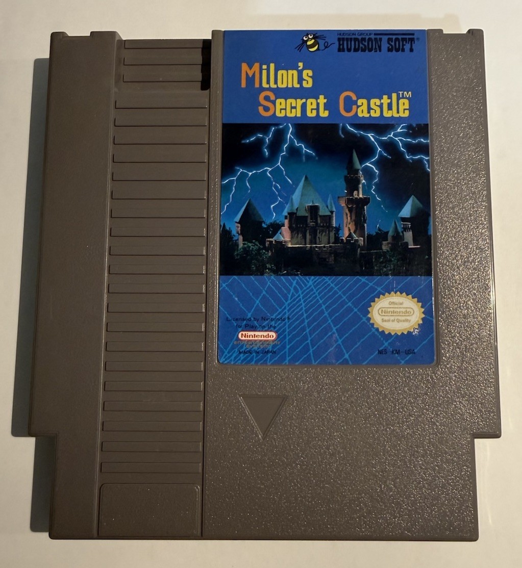 Milon’s Secret Castle Nintendo NES Cart Only