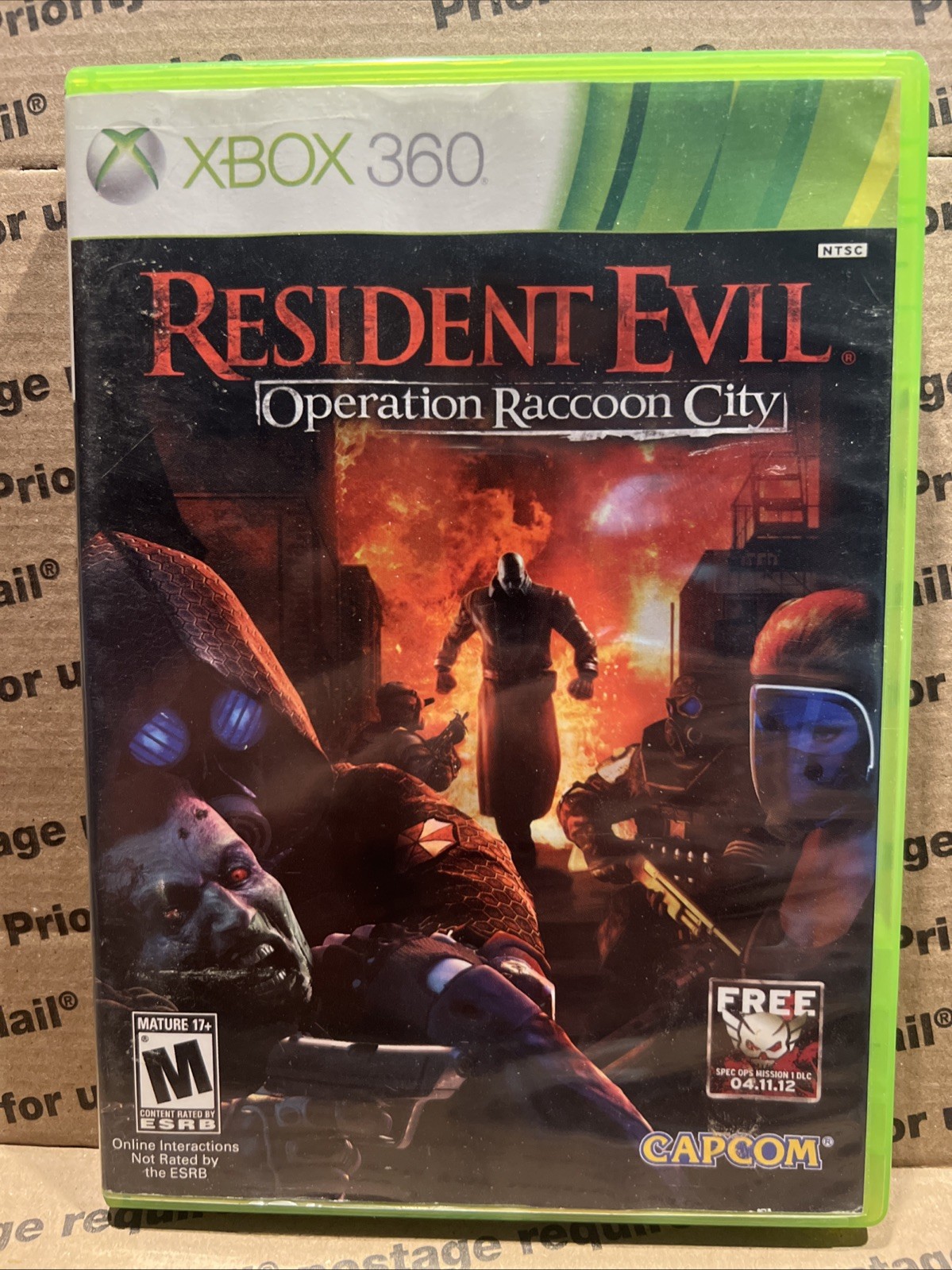 Resident Evil: Operation Raccoon City (Microsoft Xbox 360, 2012)