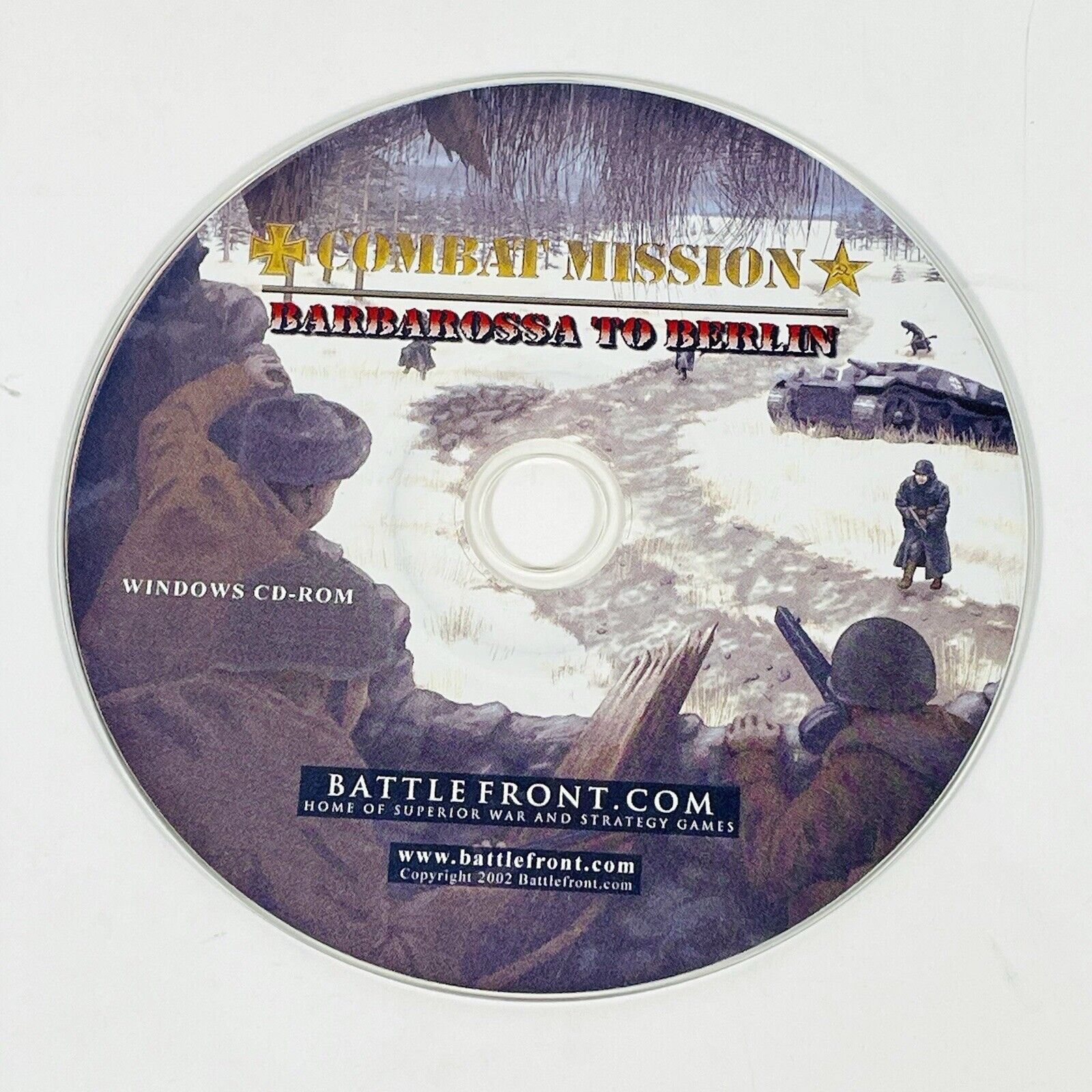 Combat Mission Barbarossa To Berlin PC CD-ROM Video Game for Windows