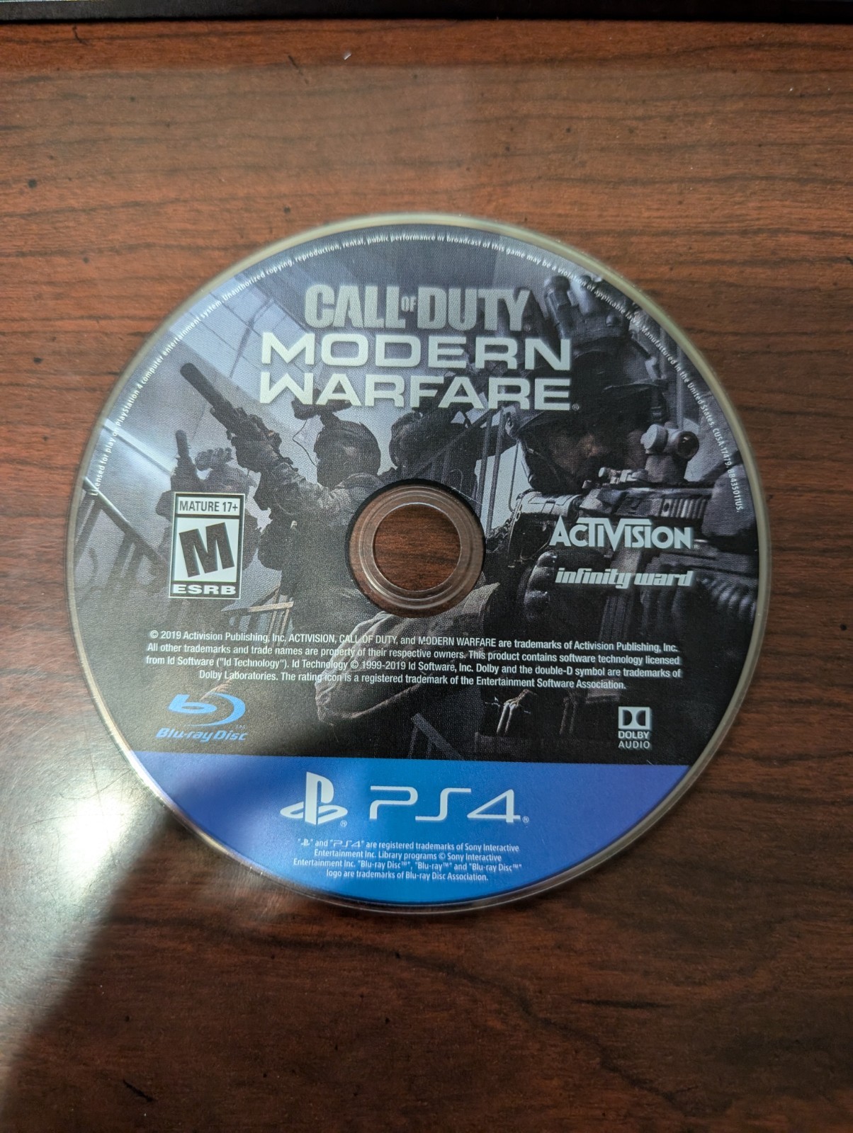 Call of Duty: Modern Warfare (PlayStation 4, PS4) NO TRACKING – DISC ONLY 5681