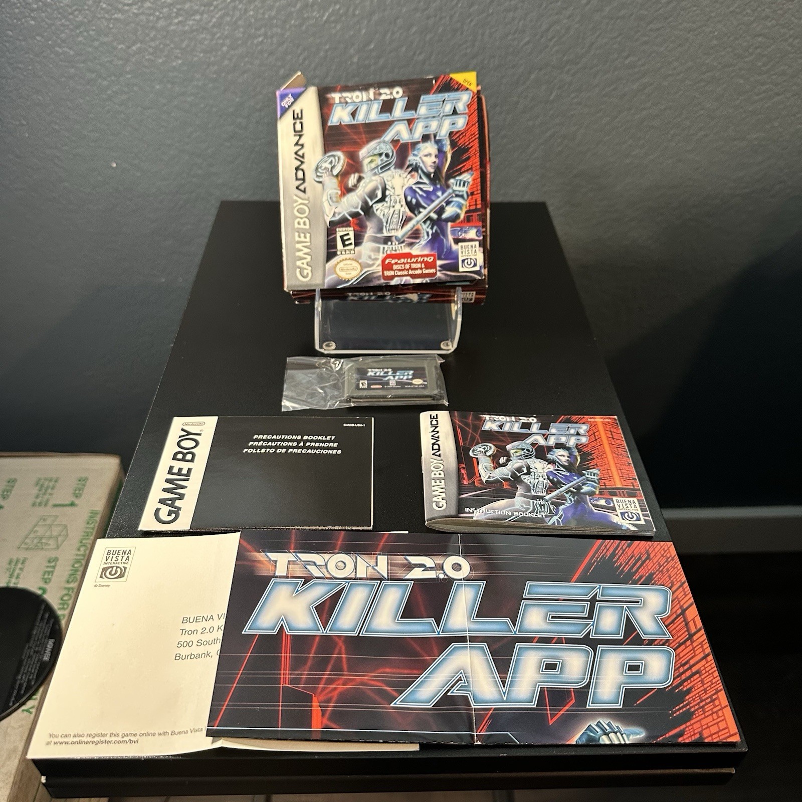 Tron 2.0 Killer App GBA CIB (Game Boy Advance, 2001) Fully Complete In Box GREAT