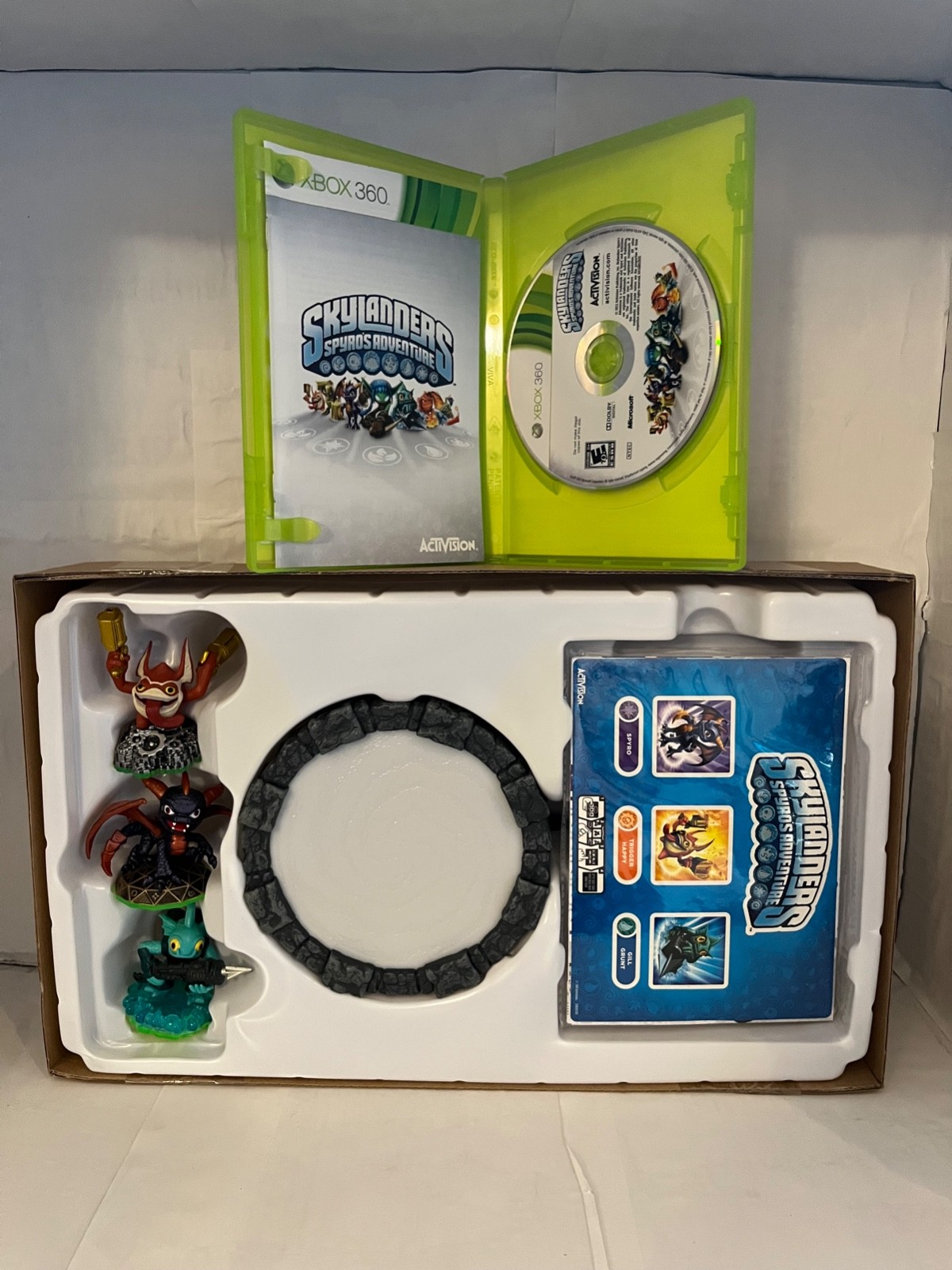 Skylanders, Spyro’s Adventure Starter Pack for Xbox 360, Activision- Used, 2011