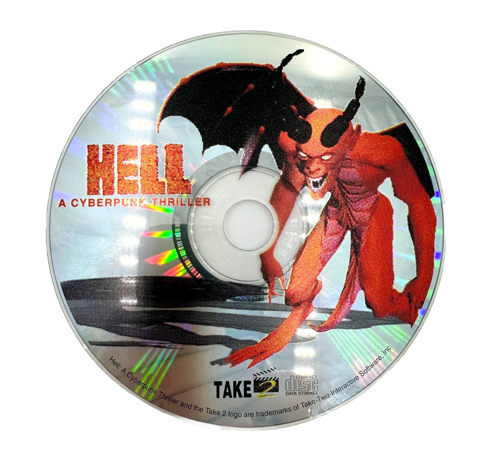 Hell: A Cyberpunk Thriller PC Game Take 2 – Disc Only
