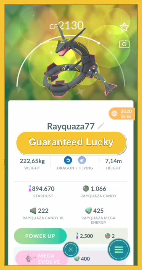 ✨ Shiny Rayquaza ✨Dragon Ascent ✨ Guaranteed Lucky Trade✨Instant Deliver ✨