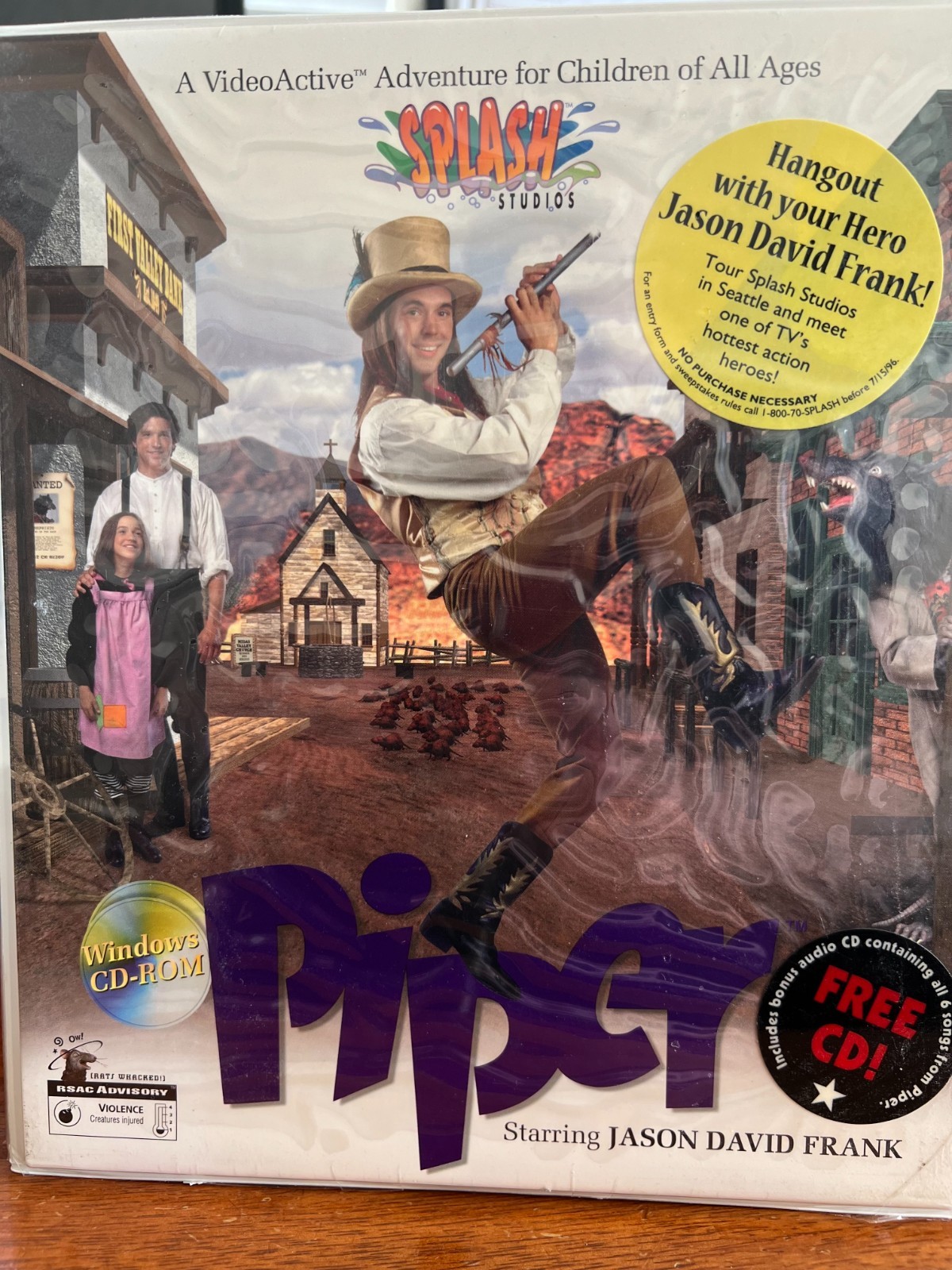 Vintage 1996 CD-ROM Game – „Piper“ from Splash Studios
