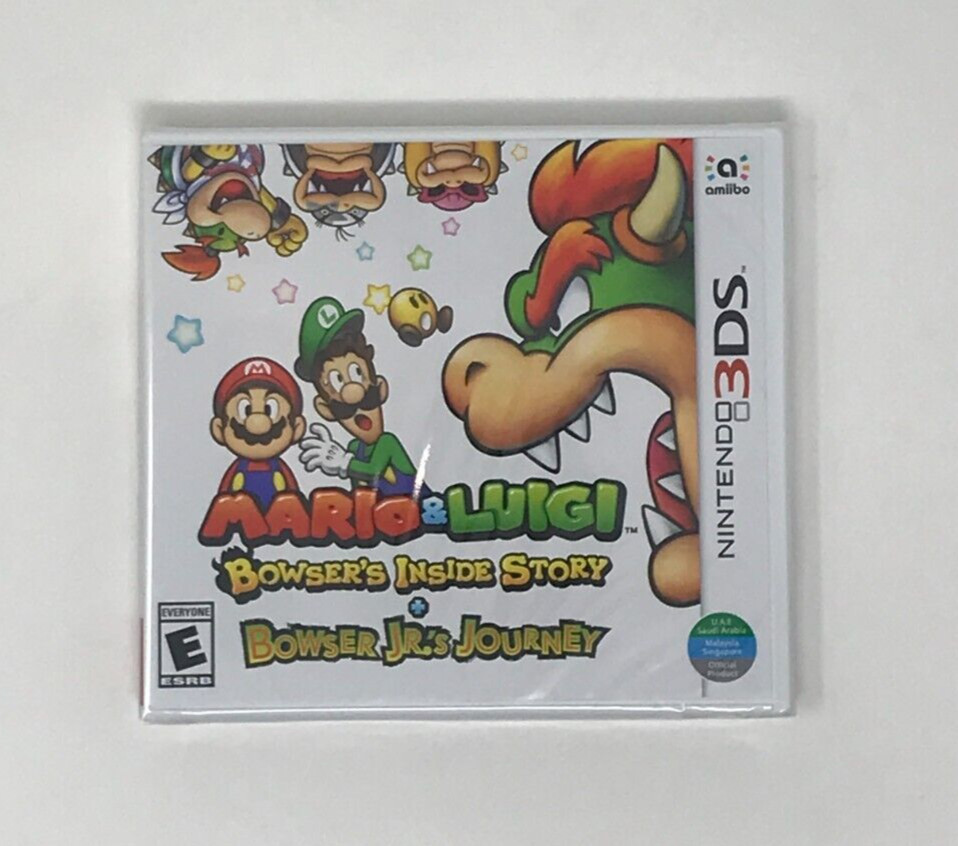 Mario & Luigi Bowser’s Inside Story Bowser Jr’s Journey Nintendo 3DS Brand New!