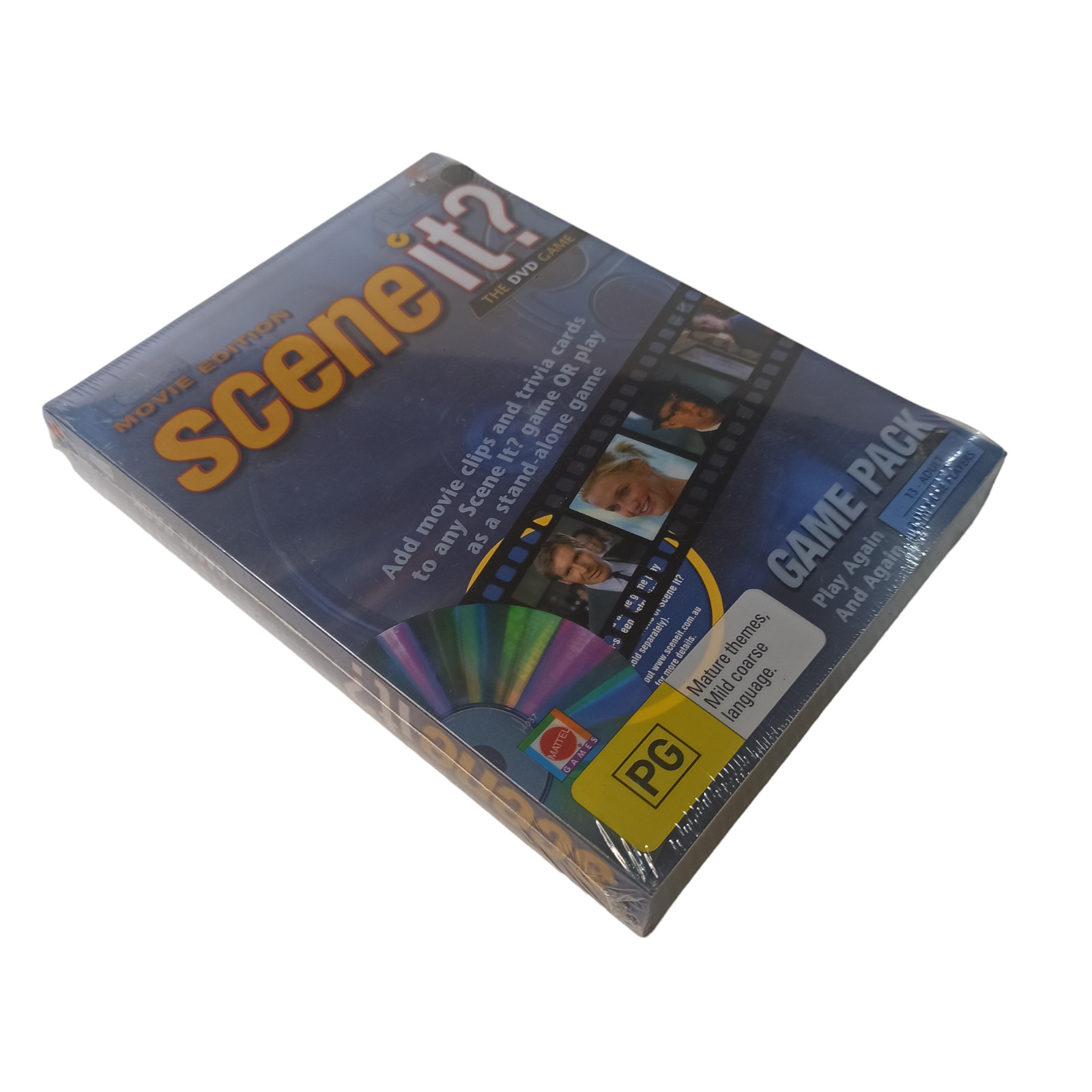 Scene It? Movie Edition DVD Video Game Quiz Guessing Region 0 Brand New