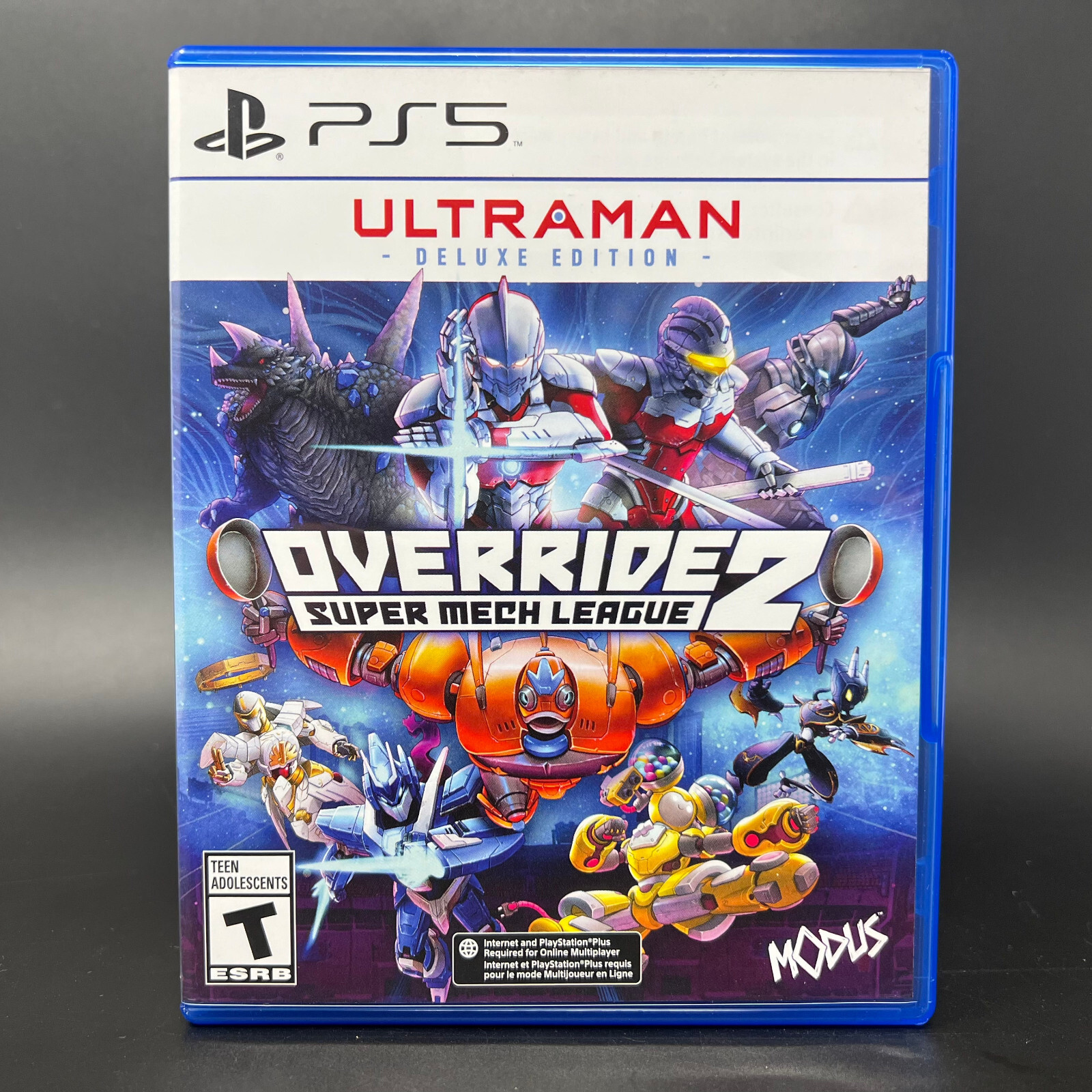Override 2: Super Mech League [Ultraman Deluxe Edition] (Sony PS5) *CIB W/ DLC*