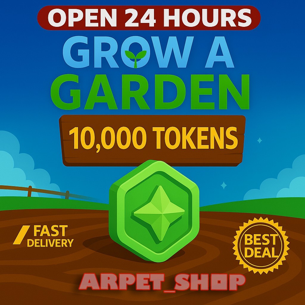 [🐶] Roblox GROW A GARDEN | TOKEN | INSTANT DELIVERY☑️