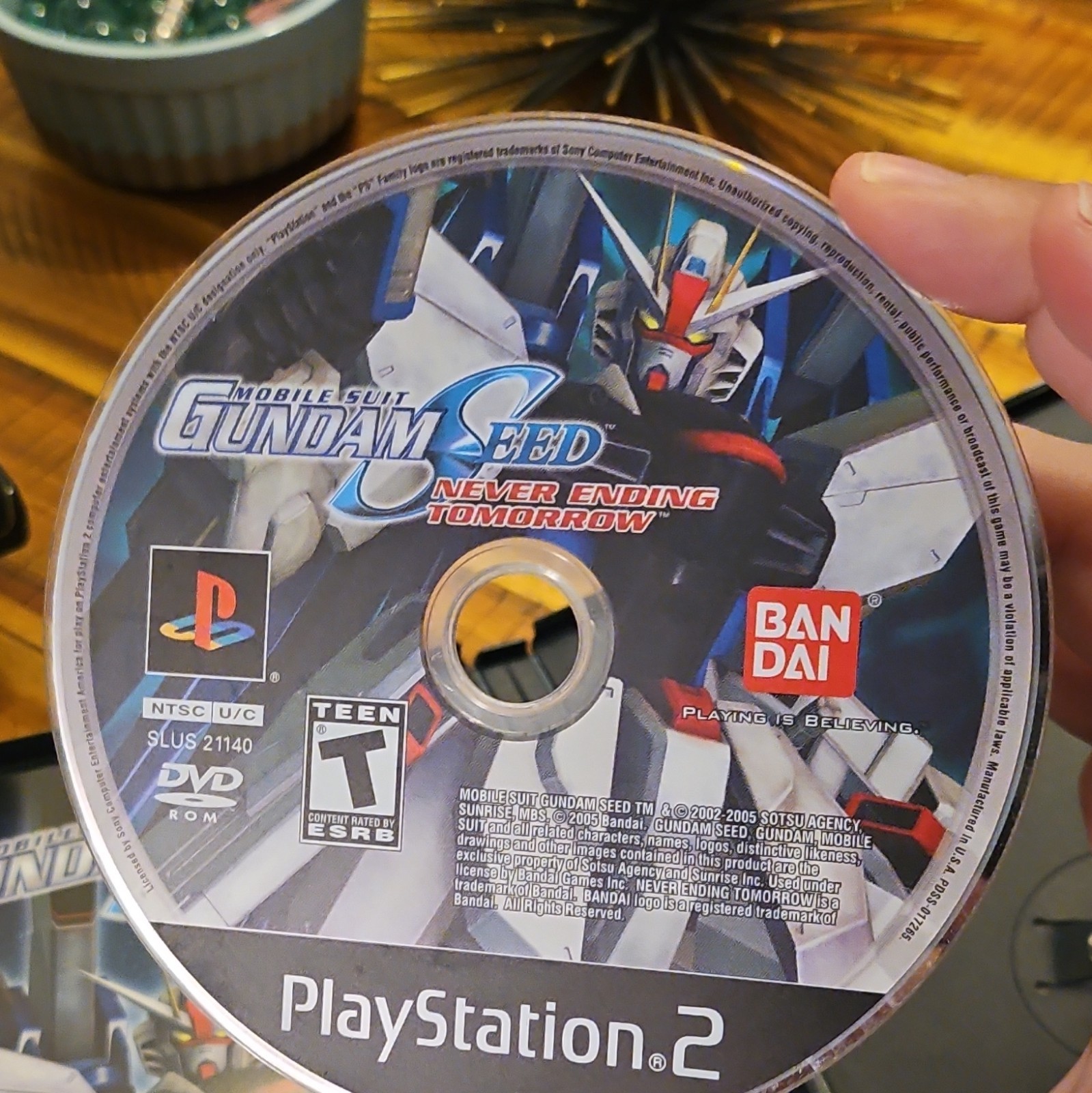 Mobile Suit Gundam Seed: Never Ending Tomorrow PlayStation 2 Manual Included