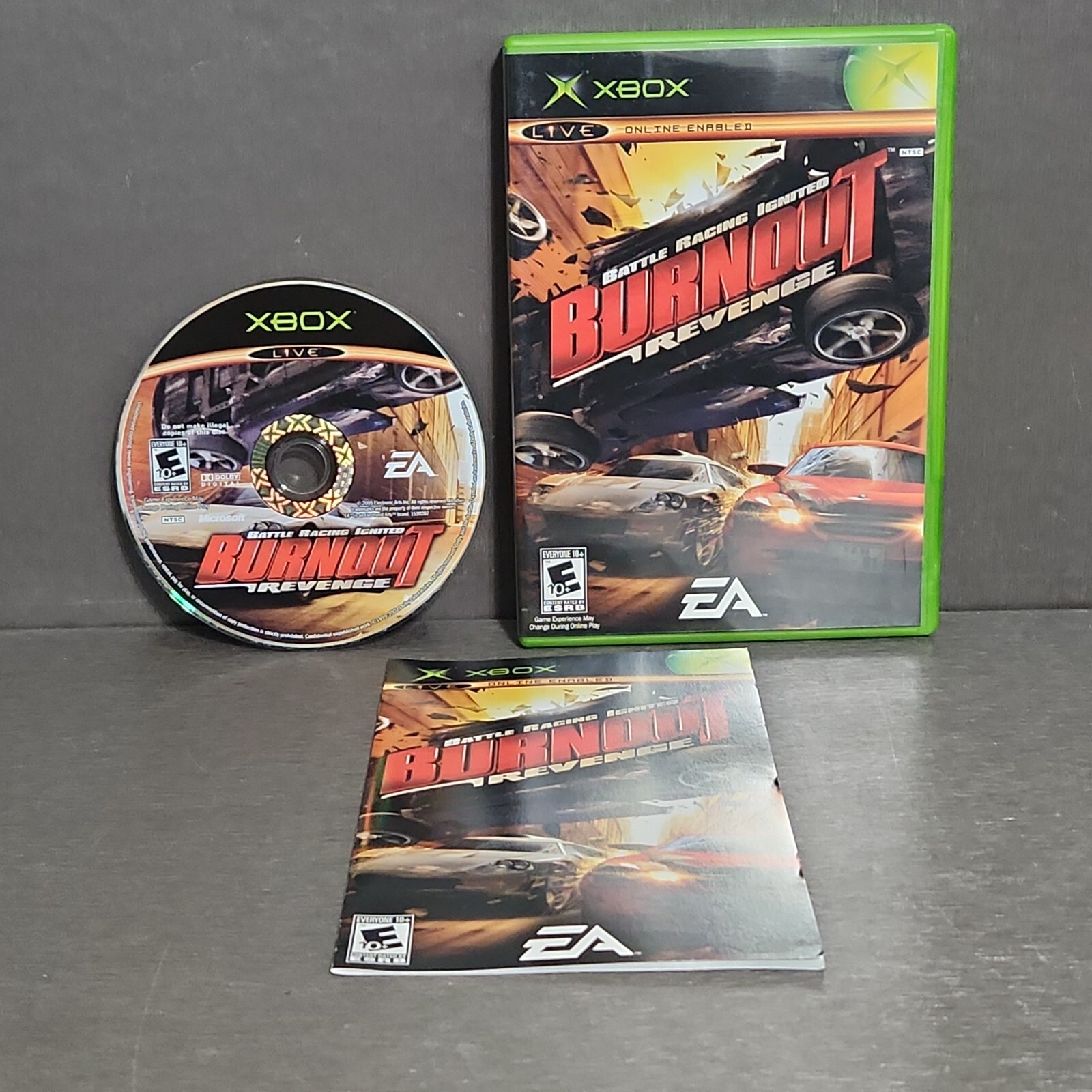 Burnout Revenge XBOX Game CIB
