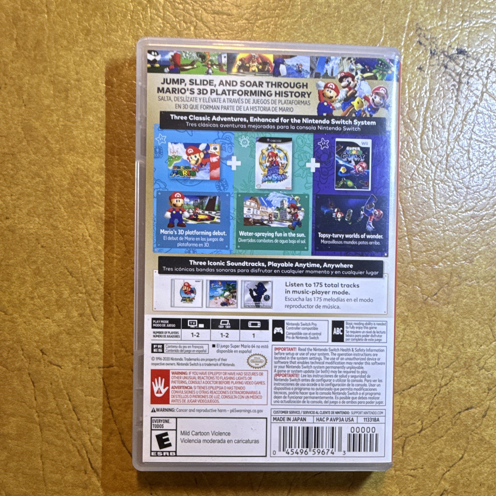 Nintendo Super Mario 3D All-Stars Nintendo Switch 2020 Tested and playable