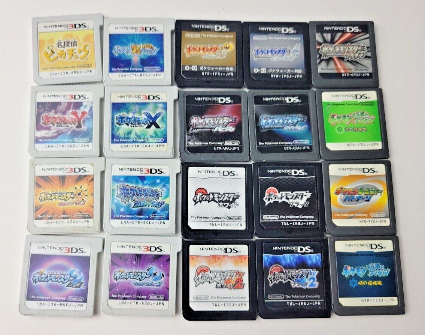 Authentic Pokémon 3ds DS Games Japanese Cartridge US Seller