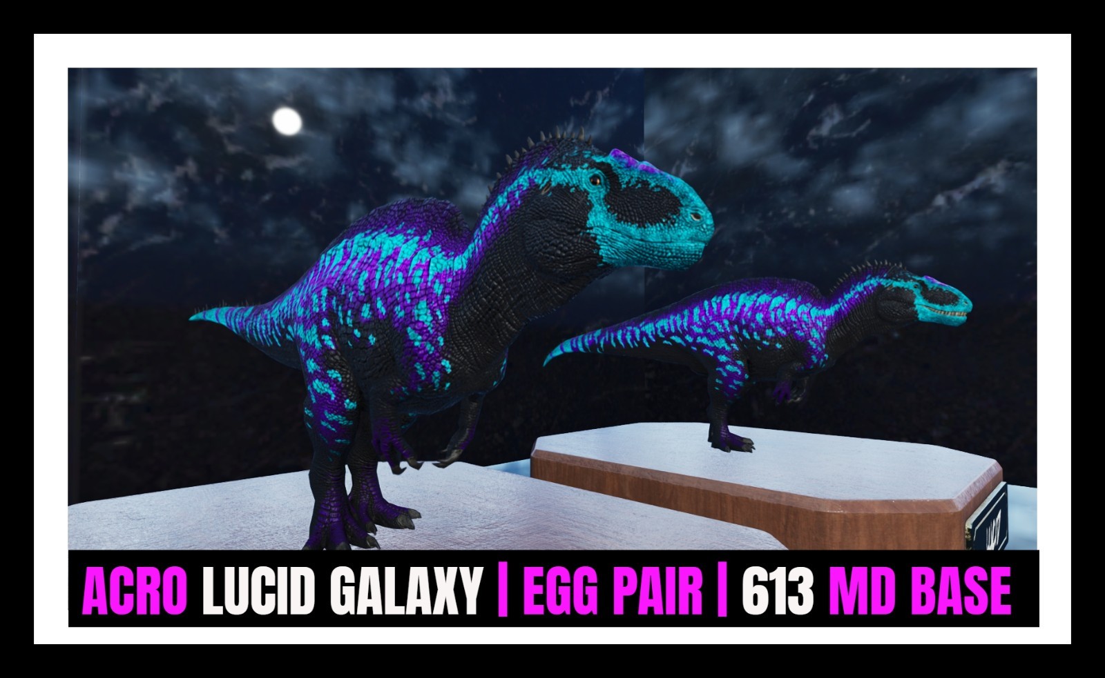 ARK Survival Ascended PvE ACROCANTHOSAURUS ACRO TOP LUCID PC/XBOX/PS5 ASA