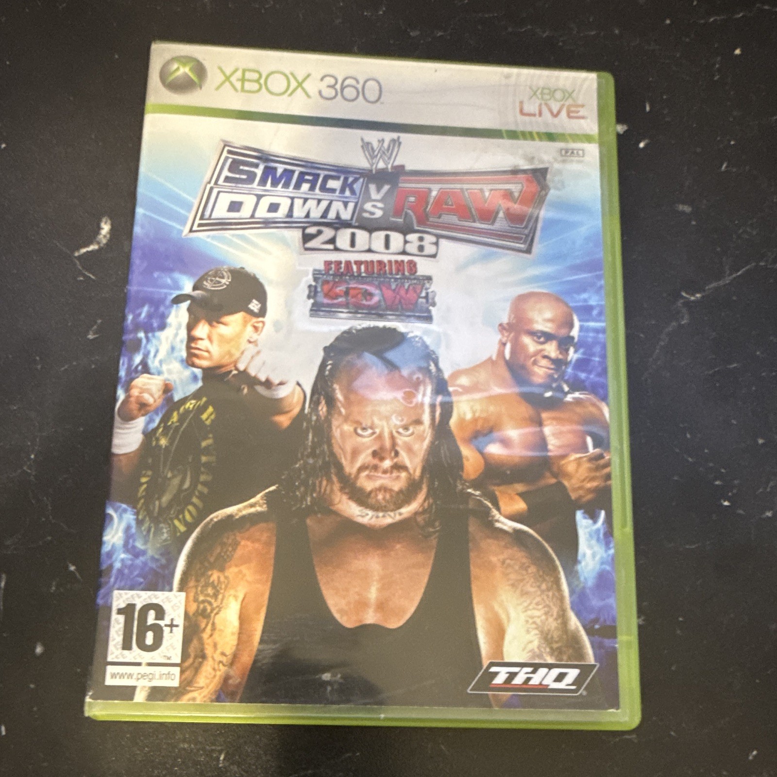 WWE Smackdown vs. Raw 2008 Xbox 360 CIB JAPAN VERSION