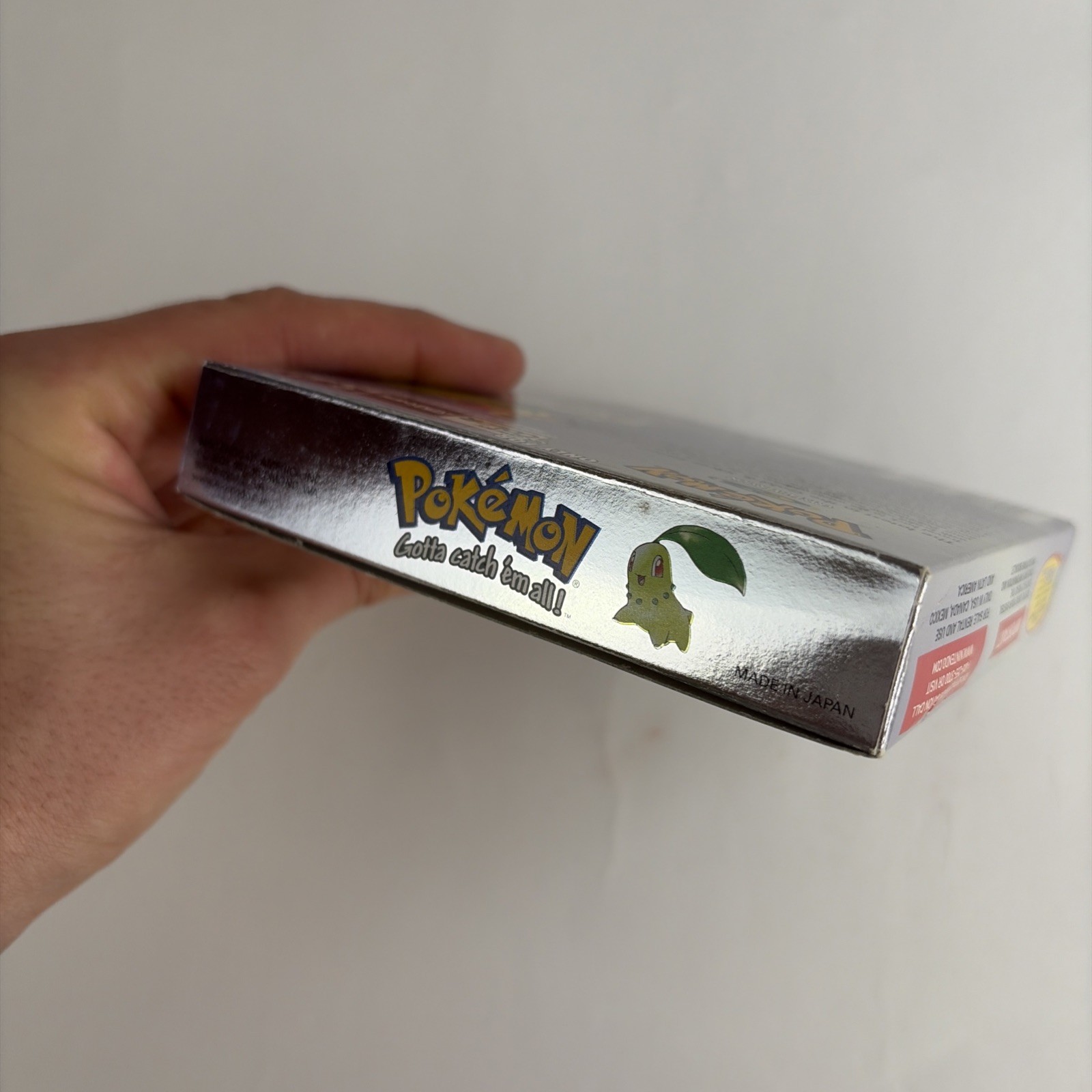 Pokemon Crystal Version Complete Box MISPRINT Authentic CIB Game Boy Color