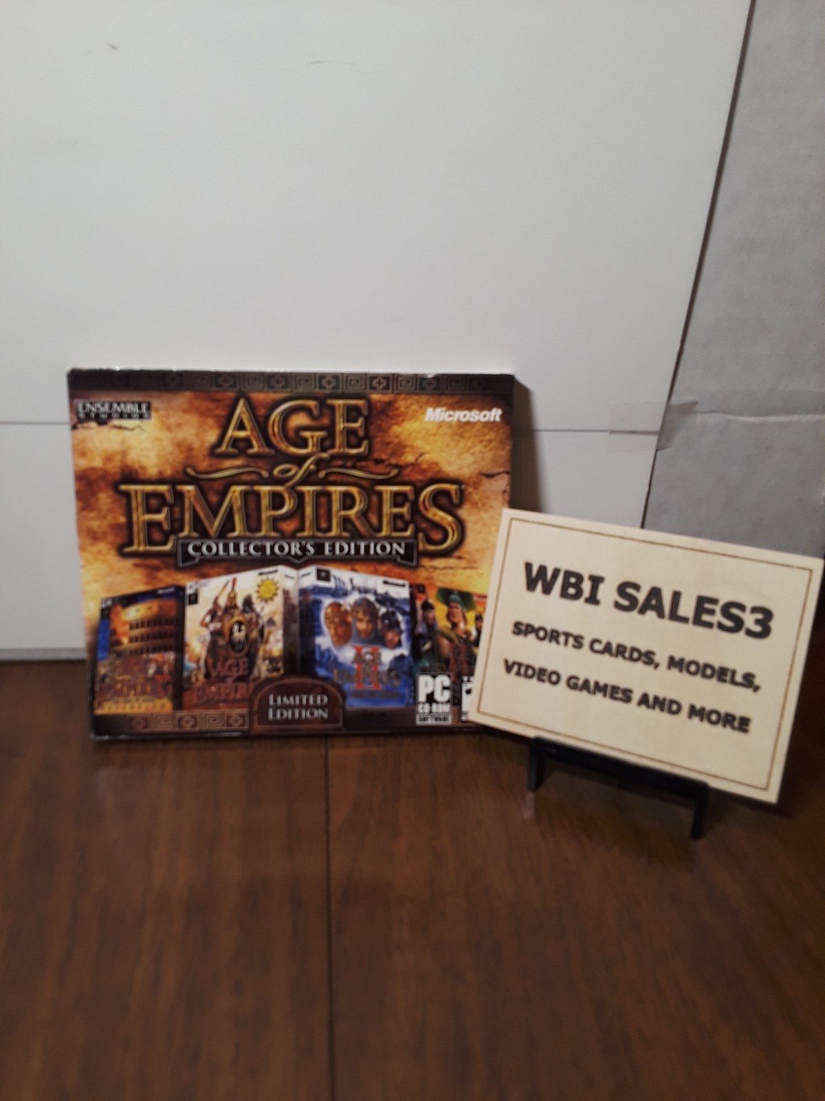 Age of Empires Collectors Edition Limited Edition 3 Disc’s PC