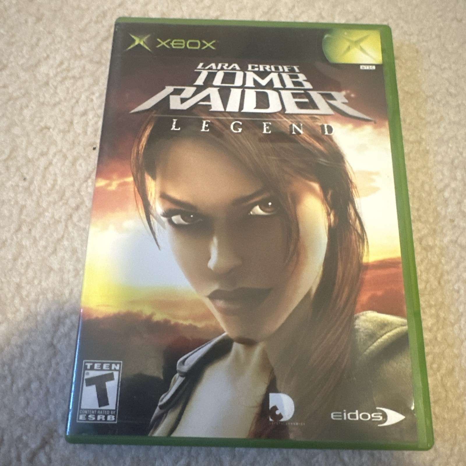 Lara Croft: Tomb Raider — Legend (Microsoft Xbox, 2006) CIB Tested and Working