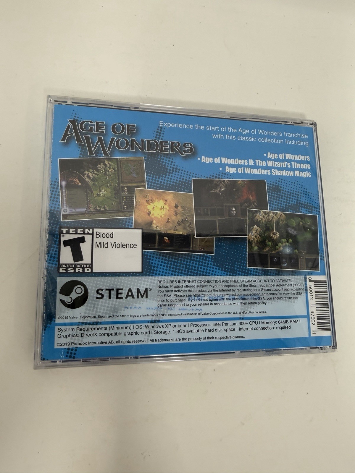 Age of Wonders – 3 Game Bundle – PC CD-Rom – NEW, Sealed