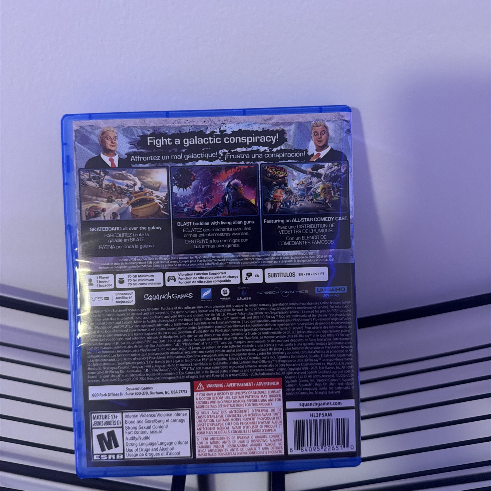 High On Life 2 Ps5 Sony PlayStation 5 Game