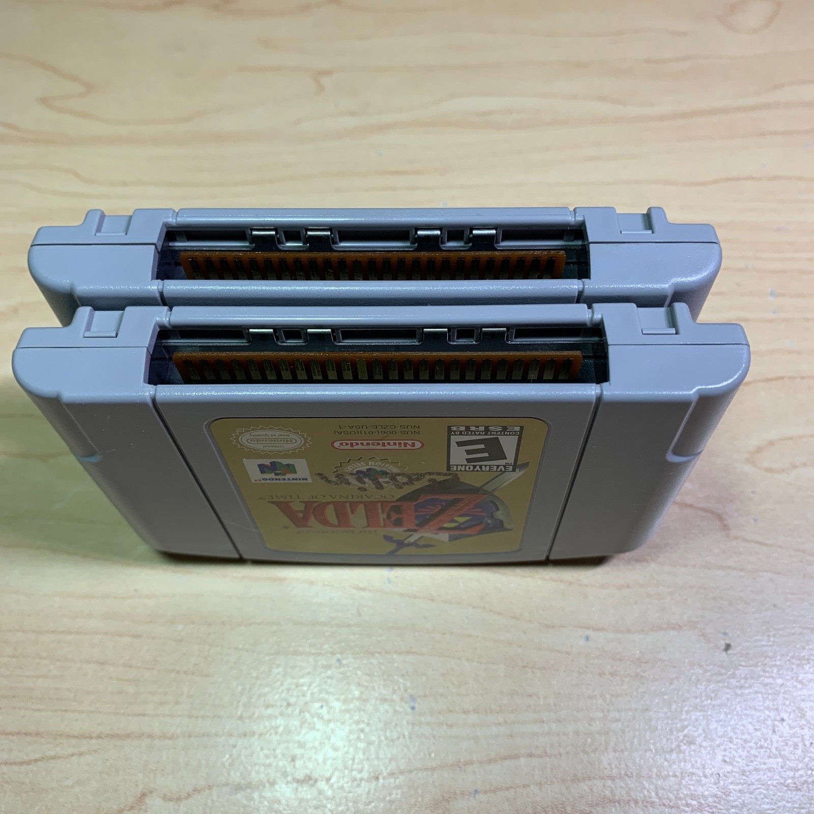 Super Mario 64 & Legend of Zelda Ocarina Time Nintendo 64 Authentic Clean Tested