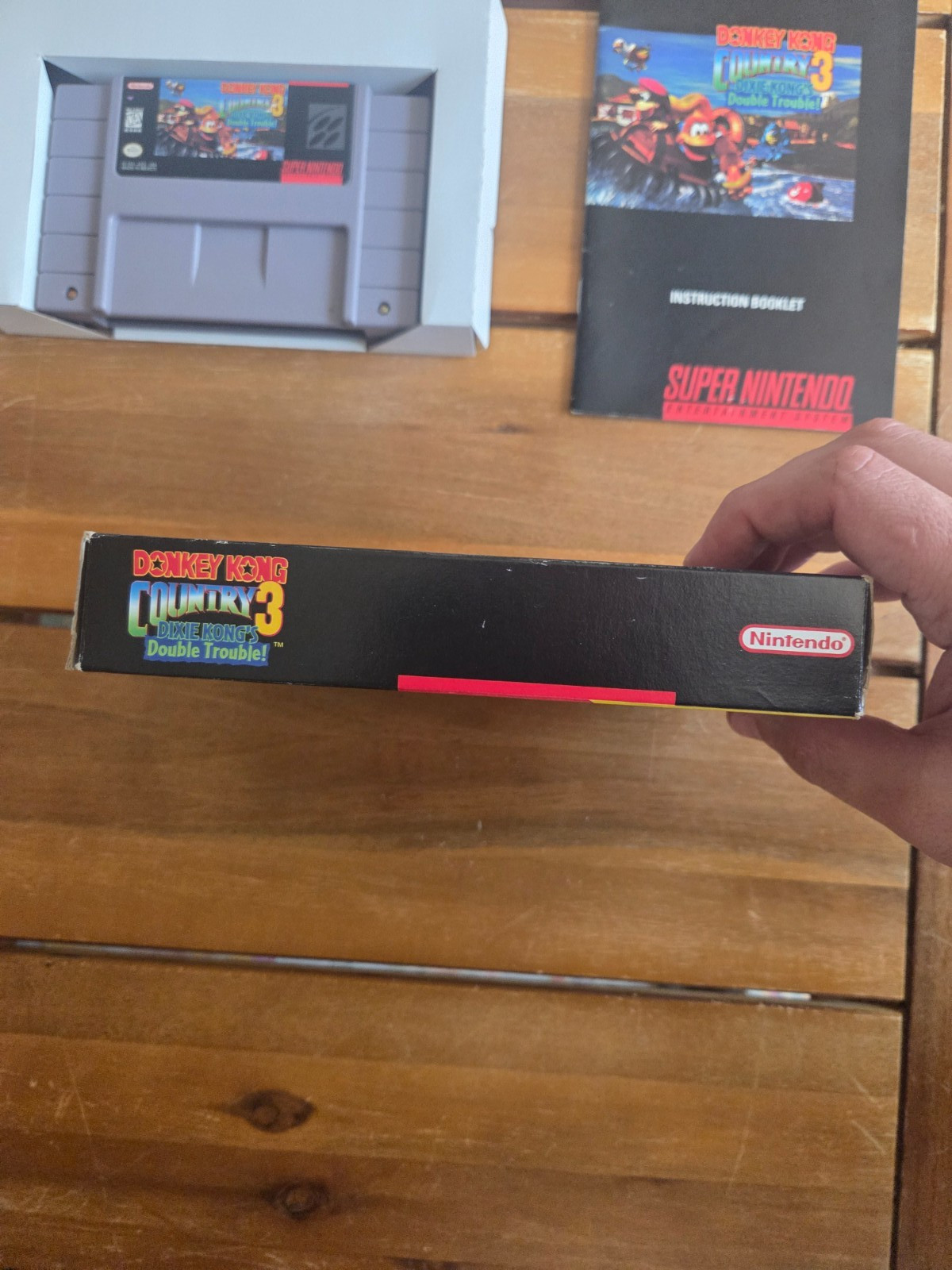 Donkey Kong Country 3 (Super Nintendo SNES, 1996) Complete CIB Tested