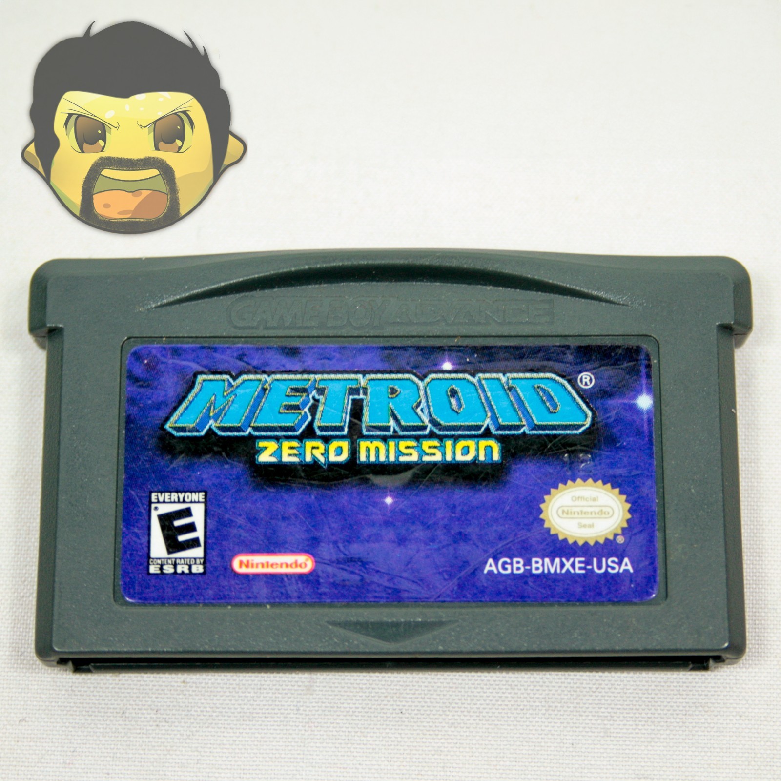 Metroid Zero Mission GBA Authentic Nintendo GameBoy Advance 2004 + Save Battery