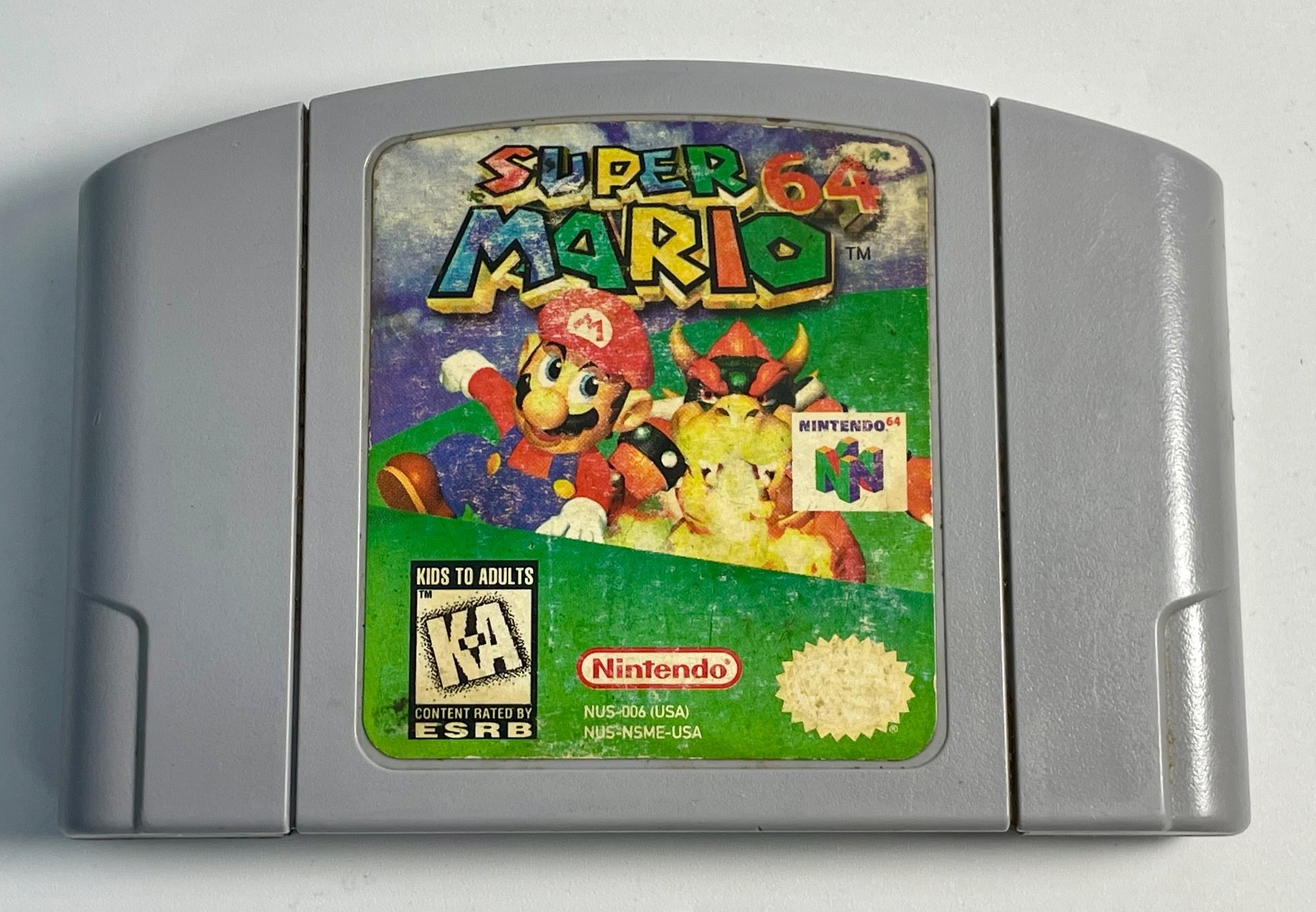 Super Mario 64 Nintendo 64 N64 1996 Authentic Game Cartridge