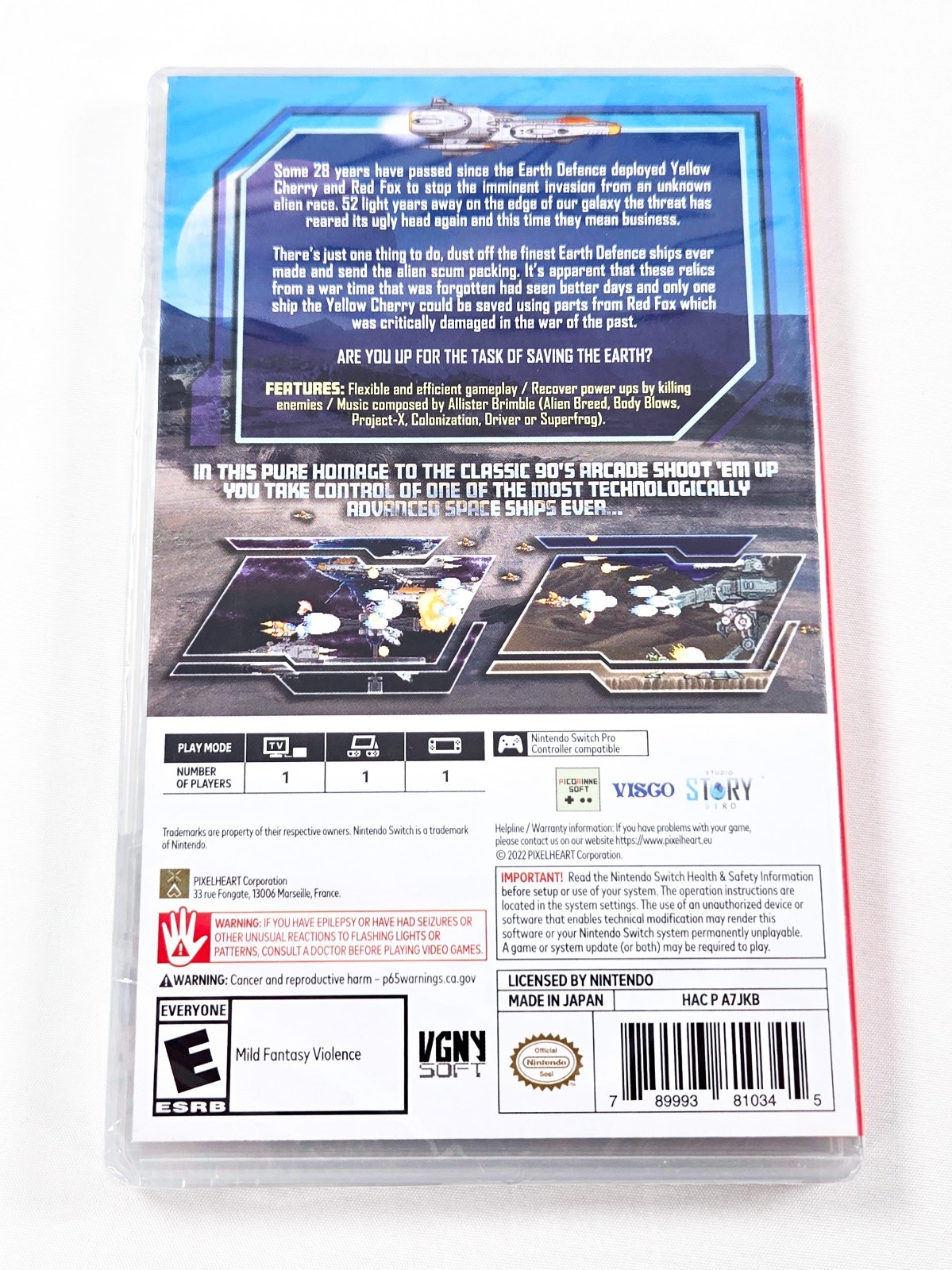 ANDRO DUNOS 2 NEW SEALED 2022 Authentic Nintendo Switch