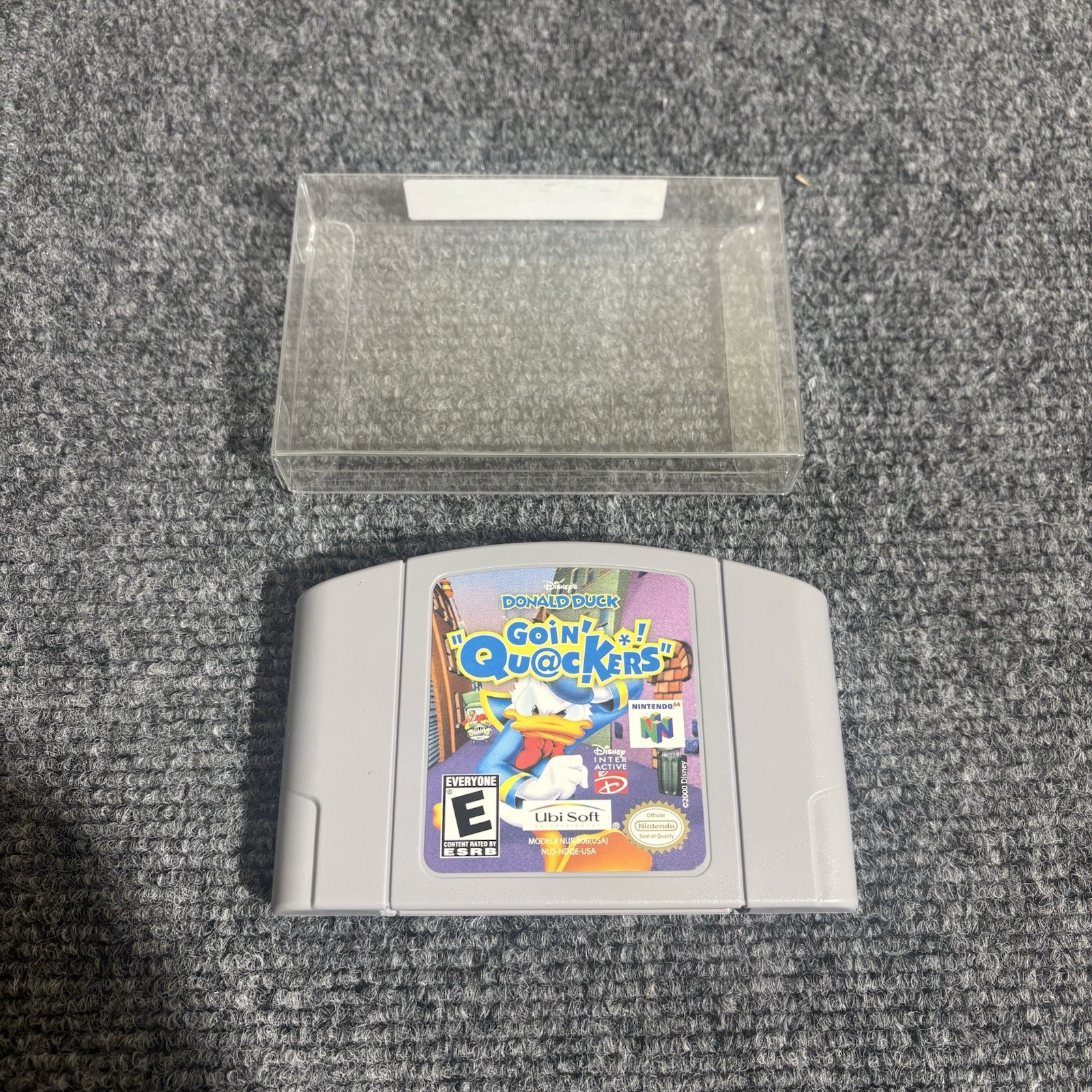 Disney’s Donald Duck: Goin‘ Quackers Nintendo 64, N64 Authentic Tested Working