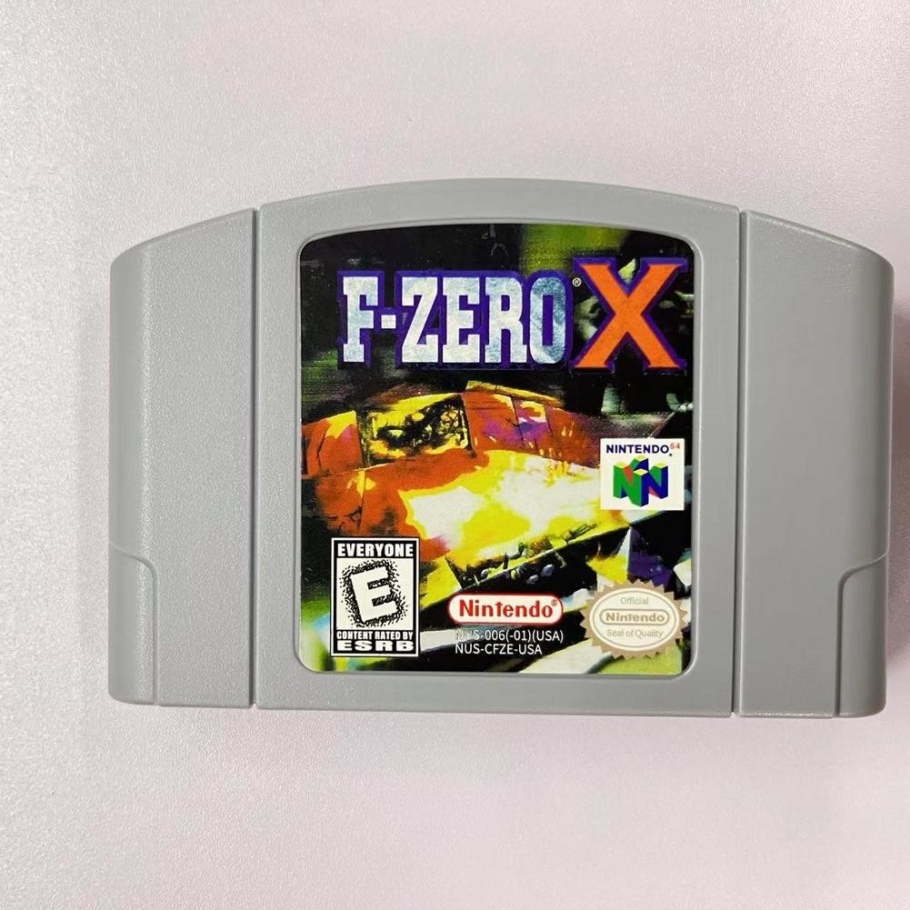 F-Zero X – Nintendo 64 (N64) Collector’s item Mint condition Tested and working