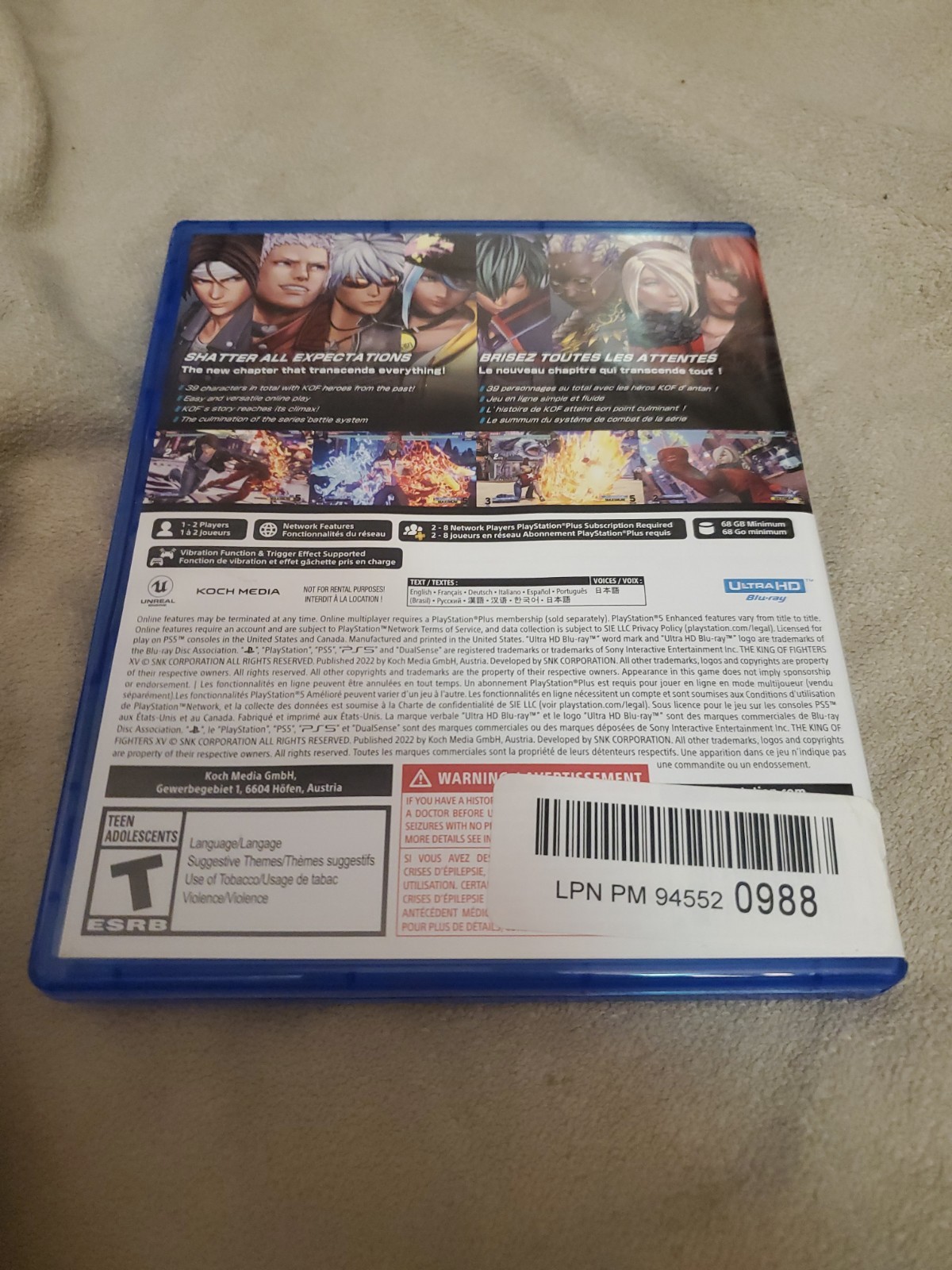 The King of Fighters XV – PS5