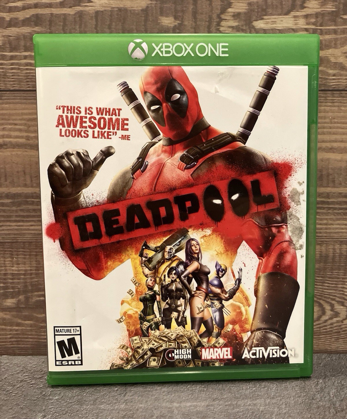 Deadpool Activision Game (Microsoft Xbox One) 2015 Release M – Mature Rating