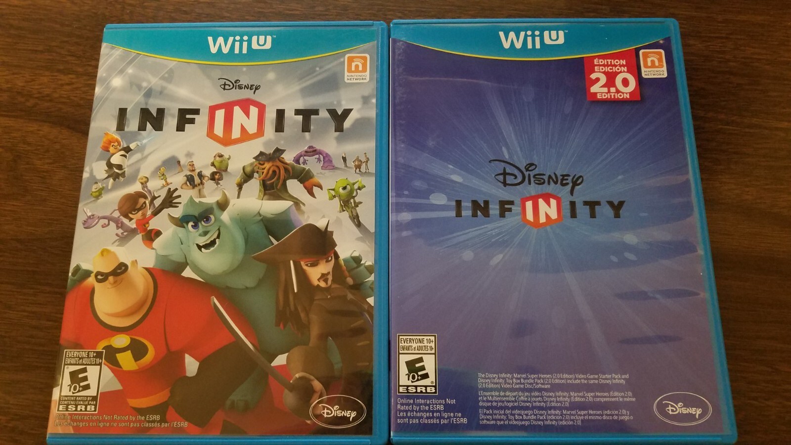 Disney Infinity Bundle Lot 1.0 2.0 & USB Portal Figure Base Nintendo Wii U 2014