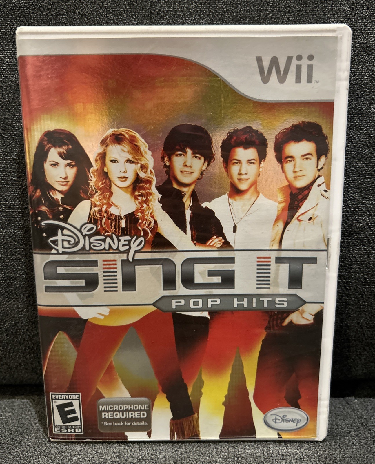Disney Sing It Pop Hits (Nintendo Wii, 2009) Complete, Manual