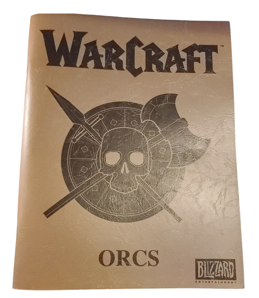 Warcraft Orcs & Humans PC MS-DOS 1994 Big Box Blizzard Vintage Strategy Game