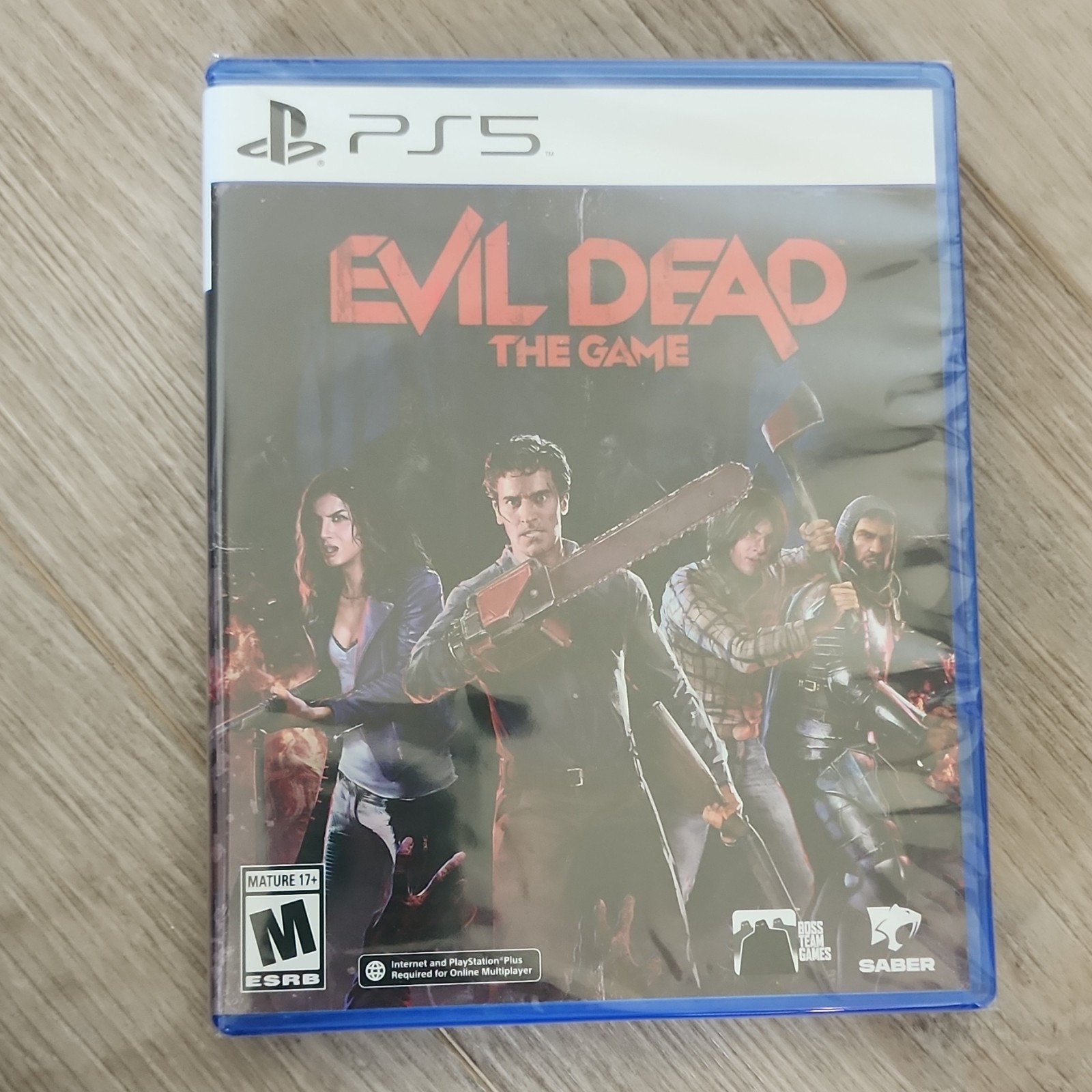 Saber Evil Dead: The Game PS5 Multiplayer Online Play M NTSC-U/C