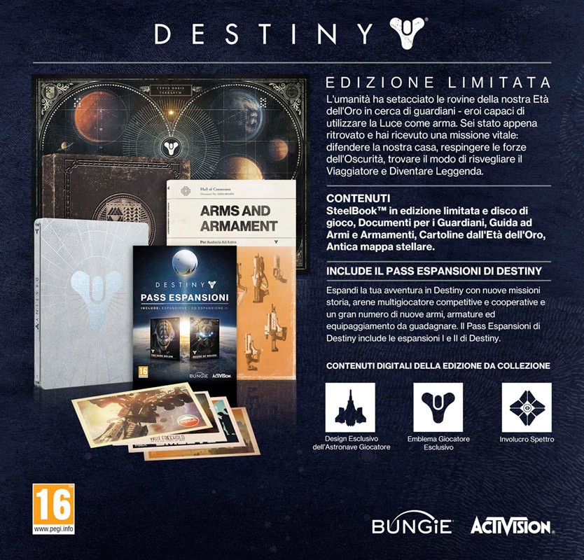 Destiny Collector’s Limited Edition XBOX ONE ACTIVISION BLIZZARD