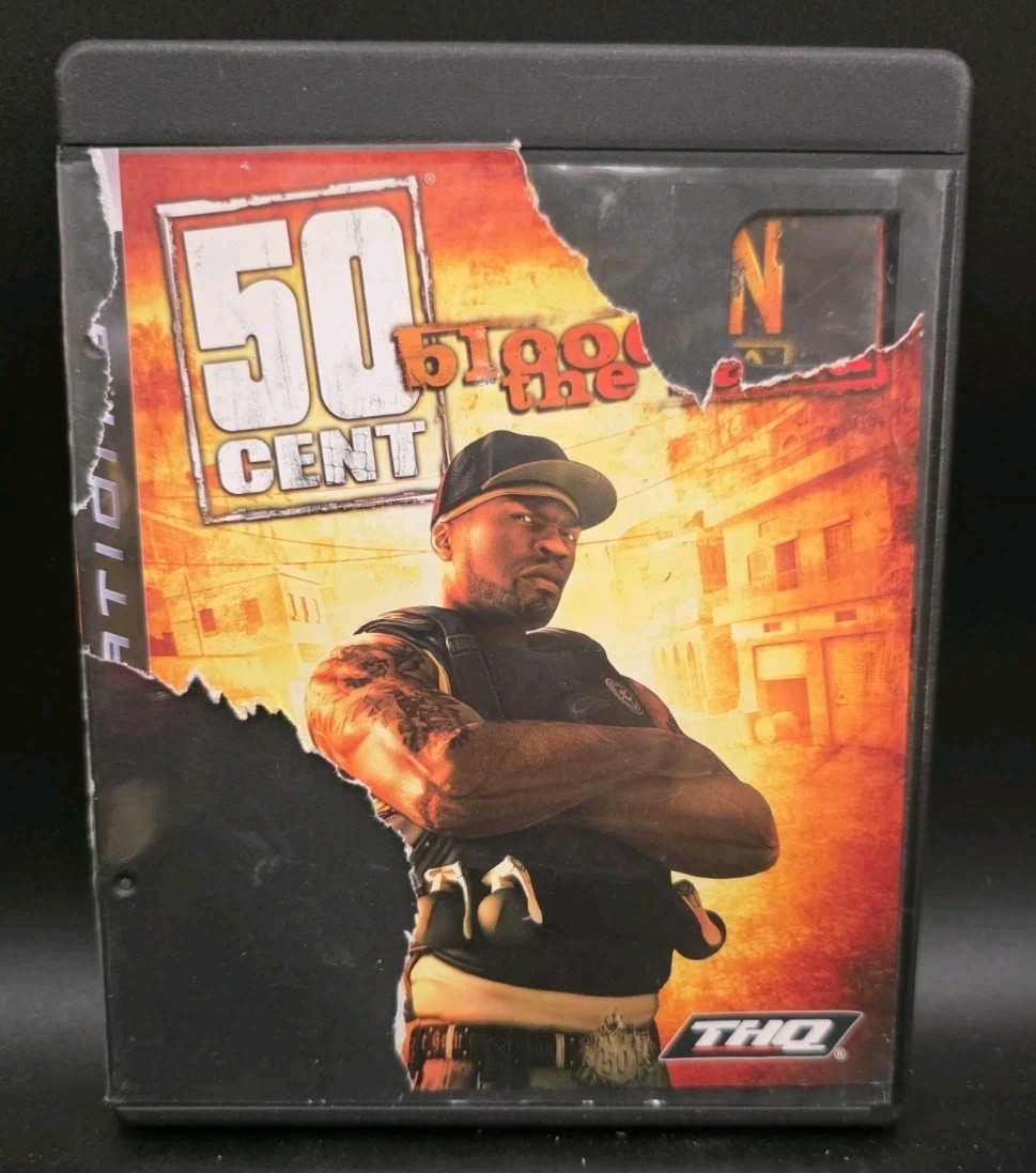 50 Cent: Blood on the Sand Sony PlayStation 3 PS3 CIB (Damaged Cover)