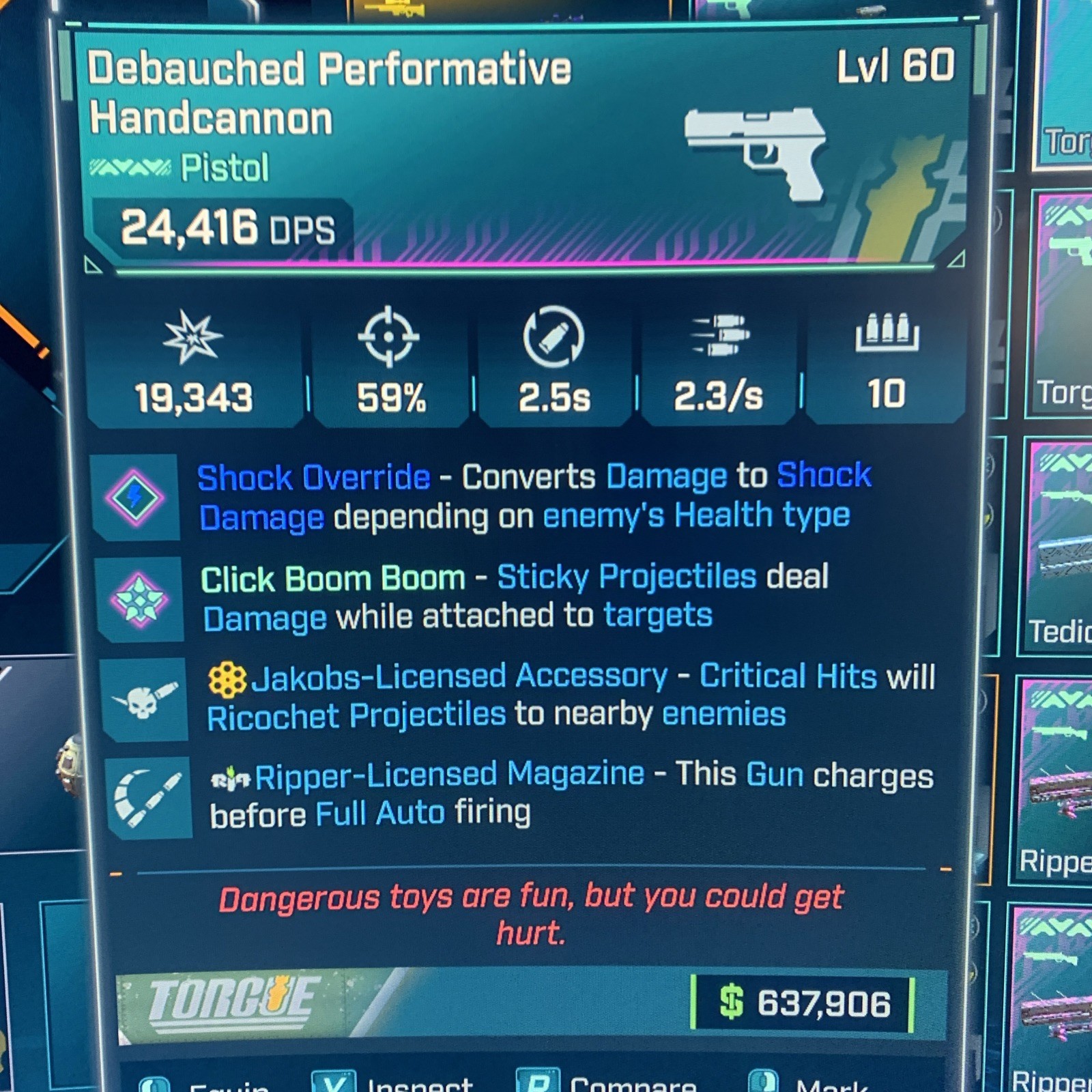 Borderlands 4⭐️LVL 60 GOD ROLL PEARL HANDCANNON ALL ELEMENT BUNDLE⭐️All PLATFORM