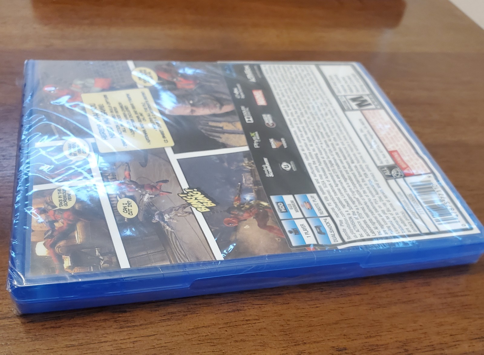 Factory Sealed Activision Deadpool PS4 Action Game 2015, Marvel, Loose Disk