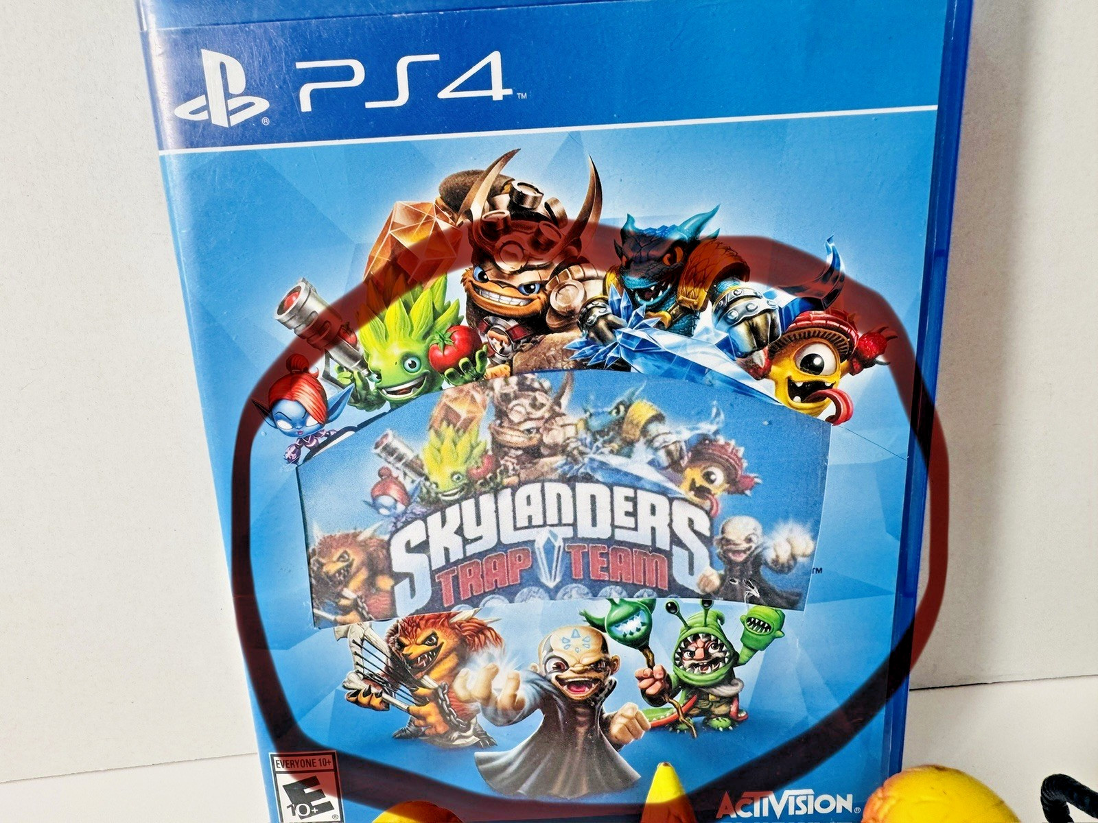Skylanders: Trap Team (PlayStation 4) Game w/Portal and Random Figures PLZ READ