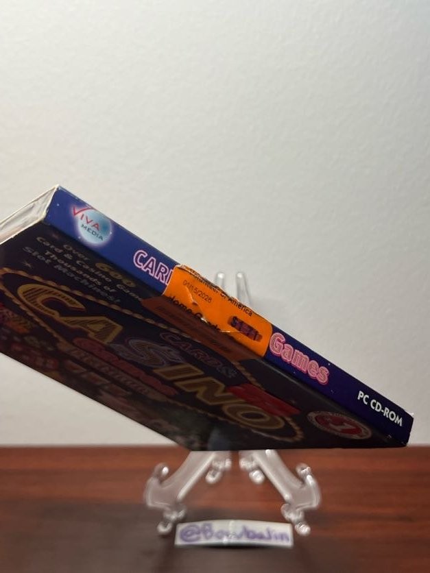 CARD & CASINO Games Platinum PC CD-ROM 2007 Selectsoft Viva Media – New Sealed !