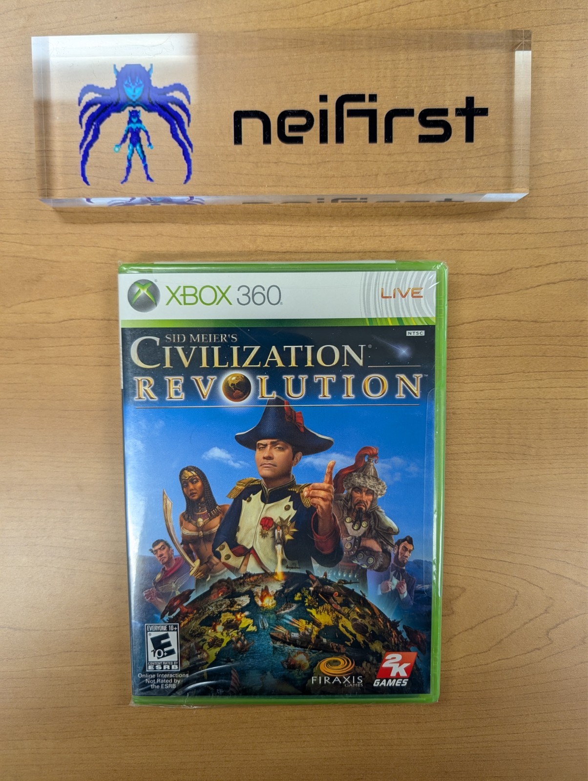 Sid Meier’s CIVILIZATION REVOLUTION (Xbox 360, 2008) *BRAND NEW / FACTORY SEALED