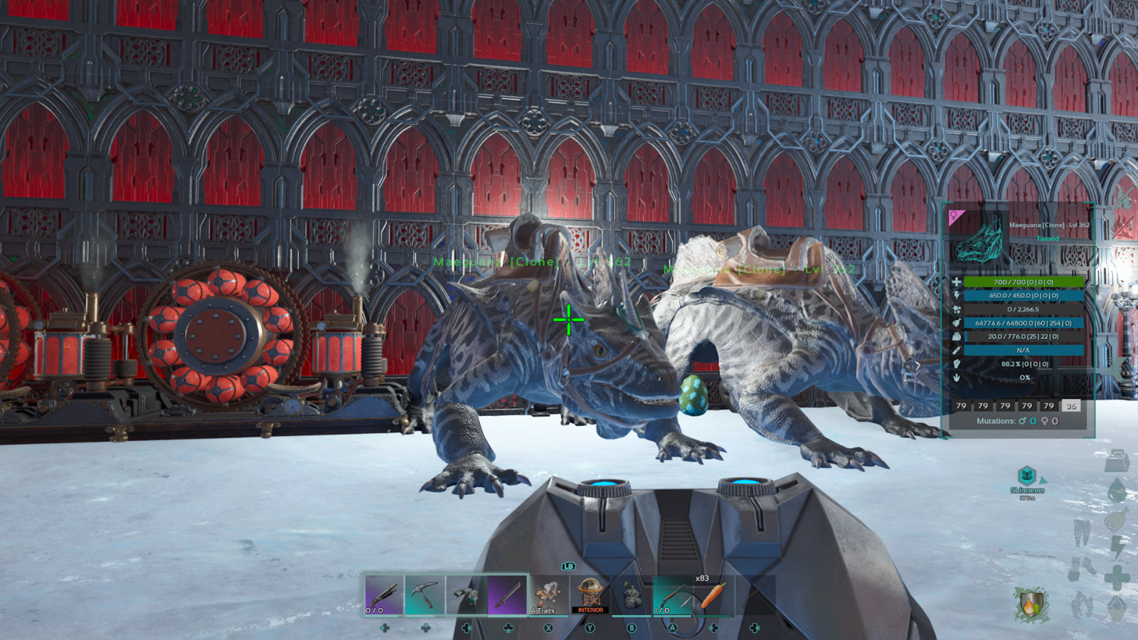Ark Survival Ascended Top Food Maewings True black Pair/Fert Egg PC XBOX PS5-PvE
