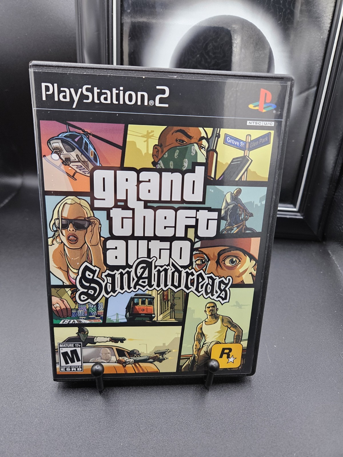 Grand Theft Auto San Andreas 1st Print / Playstation 2 PS2 / CIB + Map / Read