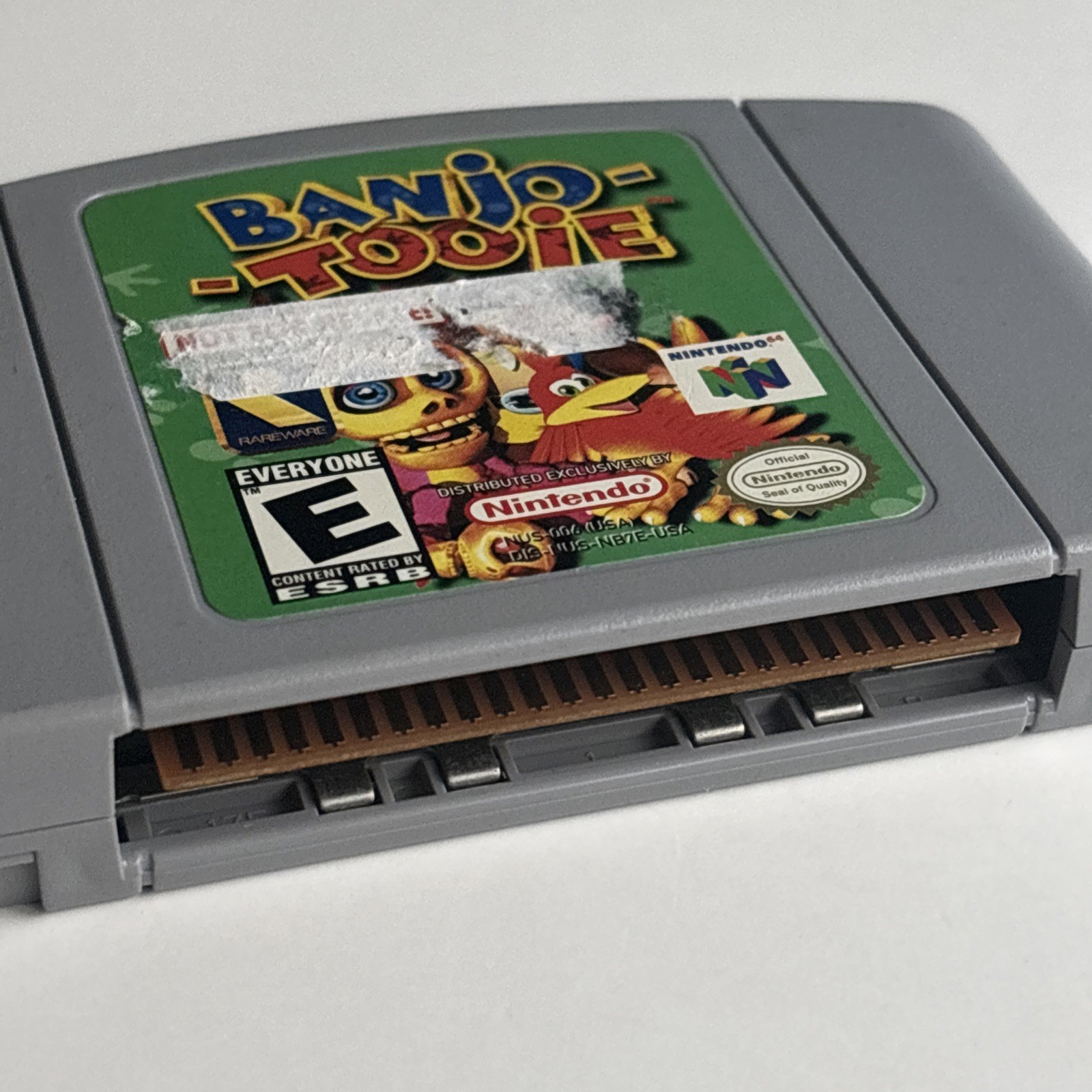 Banjo Tooie Not For Resale NFR Nintendo 64 N64 Authentic Store Kiosk Demo Refurb